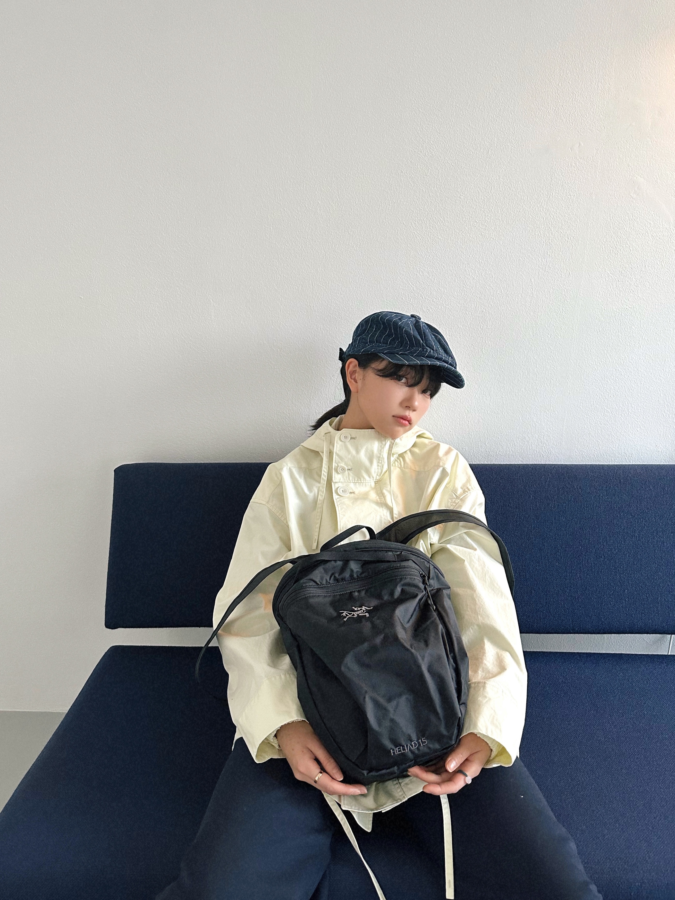 Arc'teryx Heliad 15 Backpack Black 착용 스타일 - 4