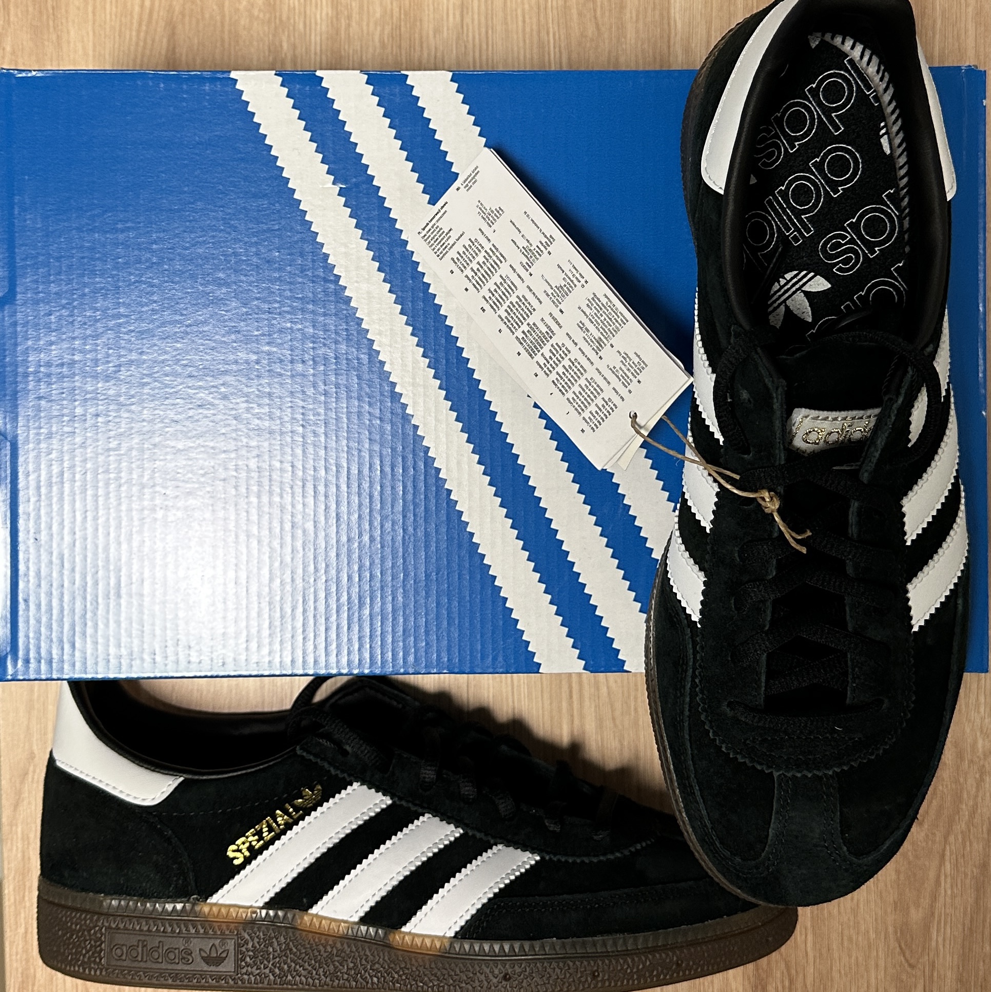 Adidas Spezial Handball Core Black 착용 스타일