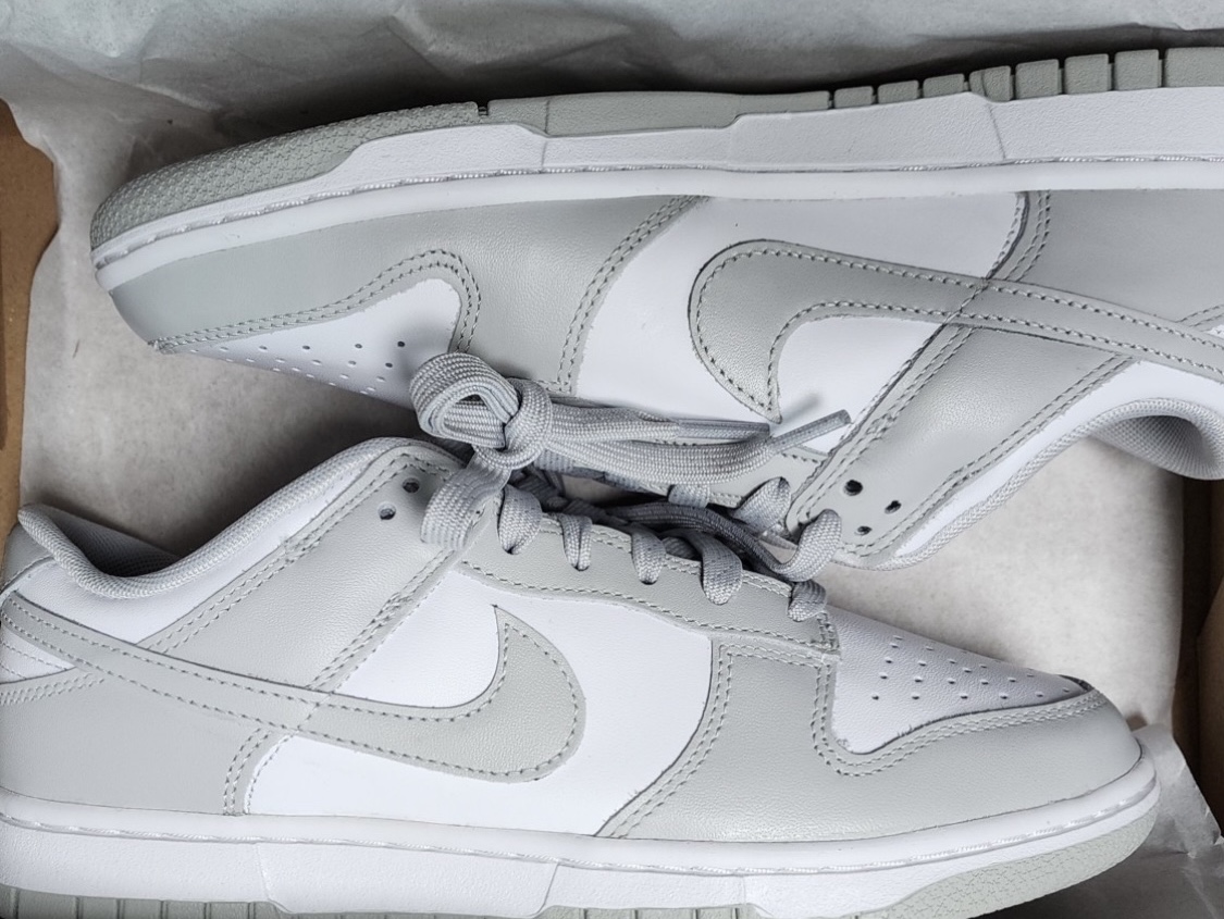 Nike Dunk Low Retro Grey Fog 착용 스타일