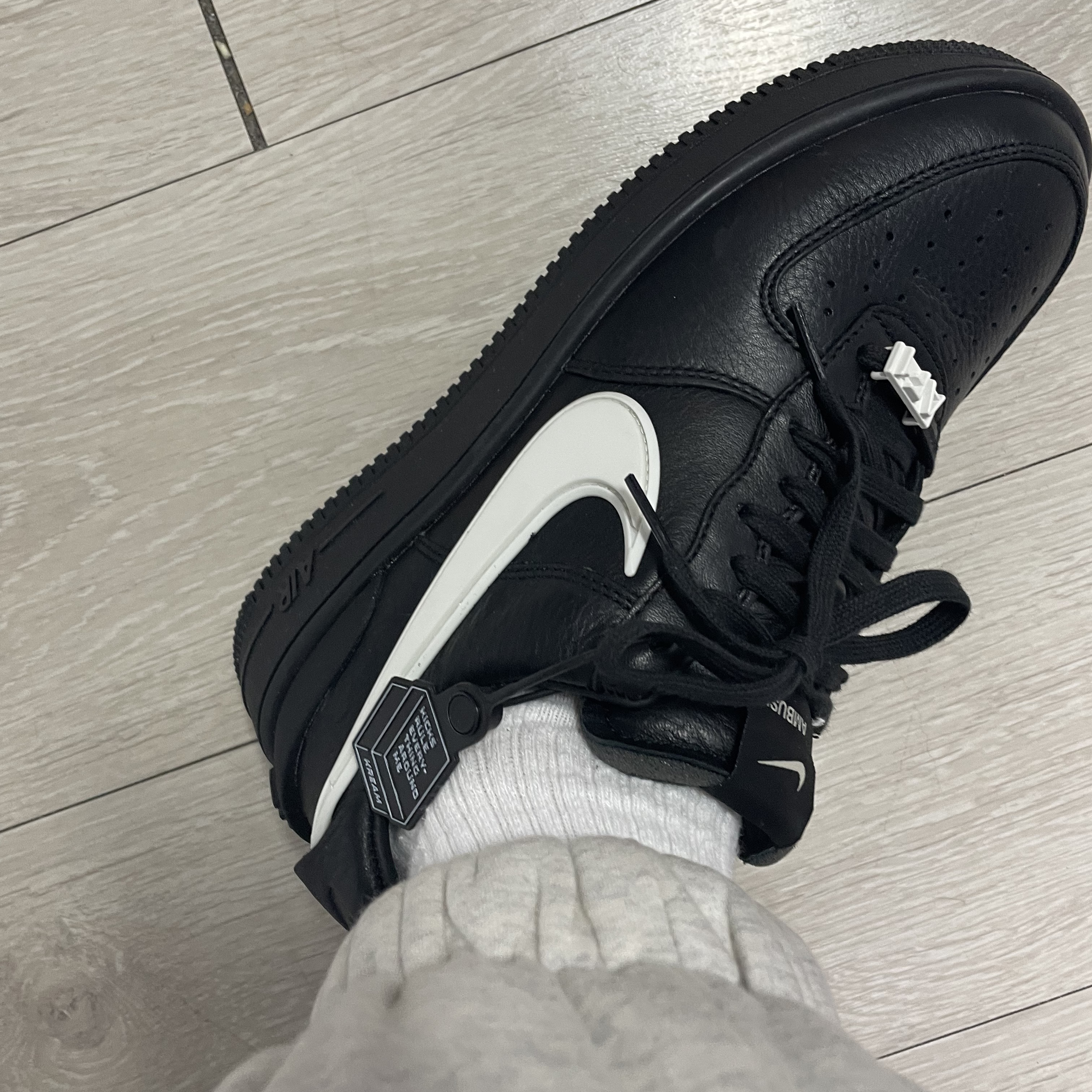 Nike x Ambush Air Force 1 Low SP Black 착용 스타일