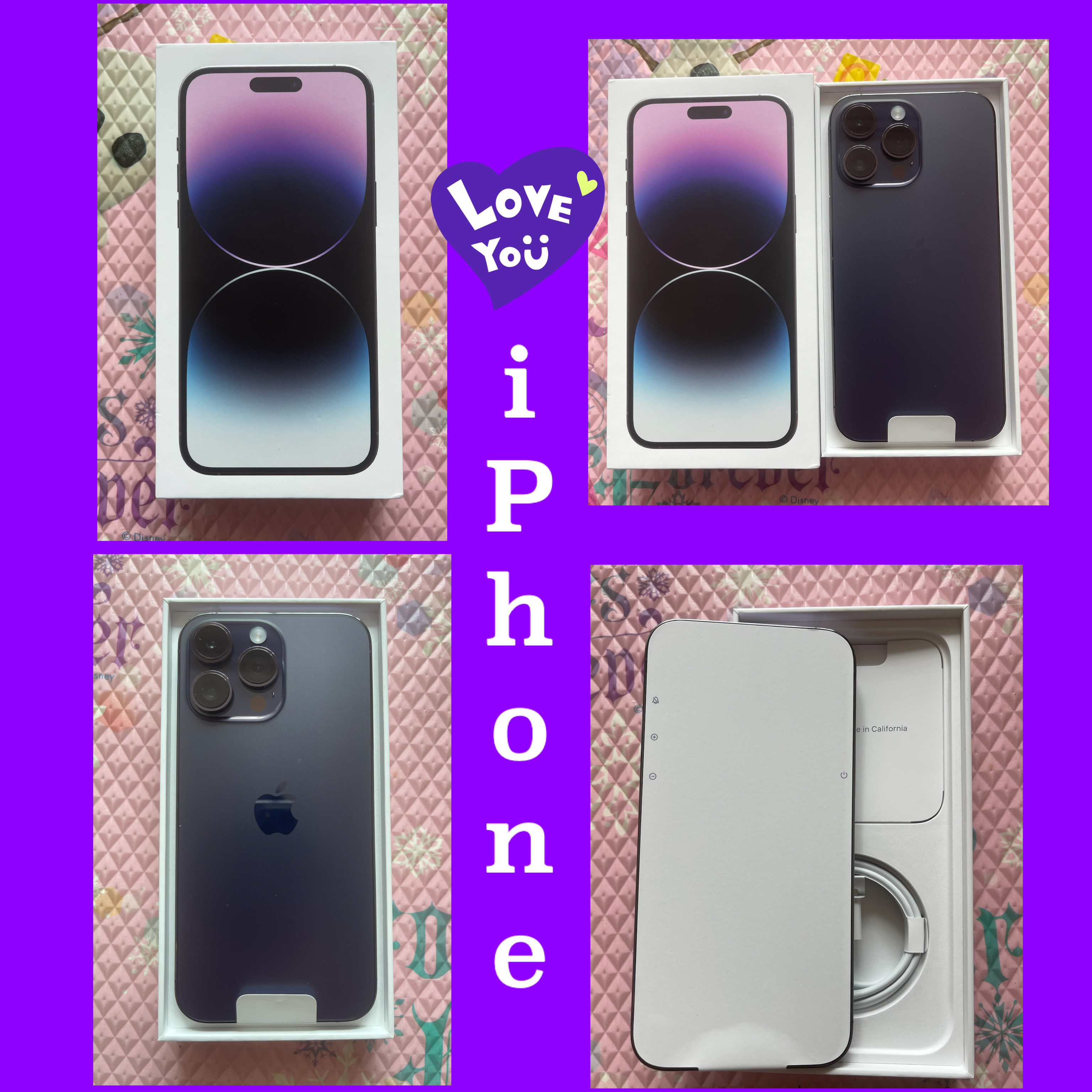 Apple iPhone 14 Pro Max 512GB Deep Purple (Korean Ver.) 착용 스타일
