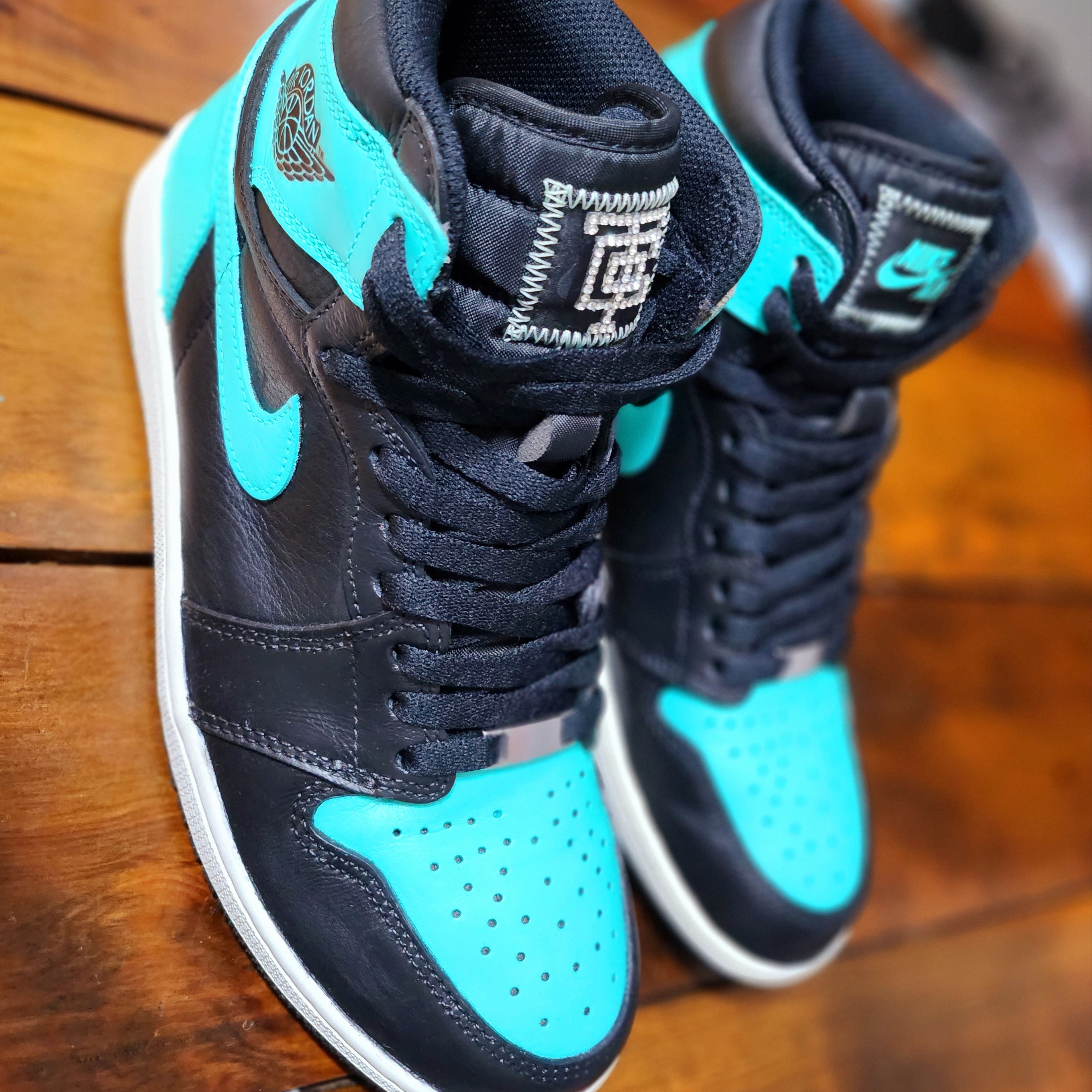 Nike x Tiffany & Co. Air Force 1 Low SP 1837, Nike x Diamond Supply Co. SB Dunk High Tiffany 착용 스타일 - 4