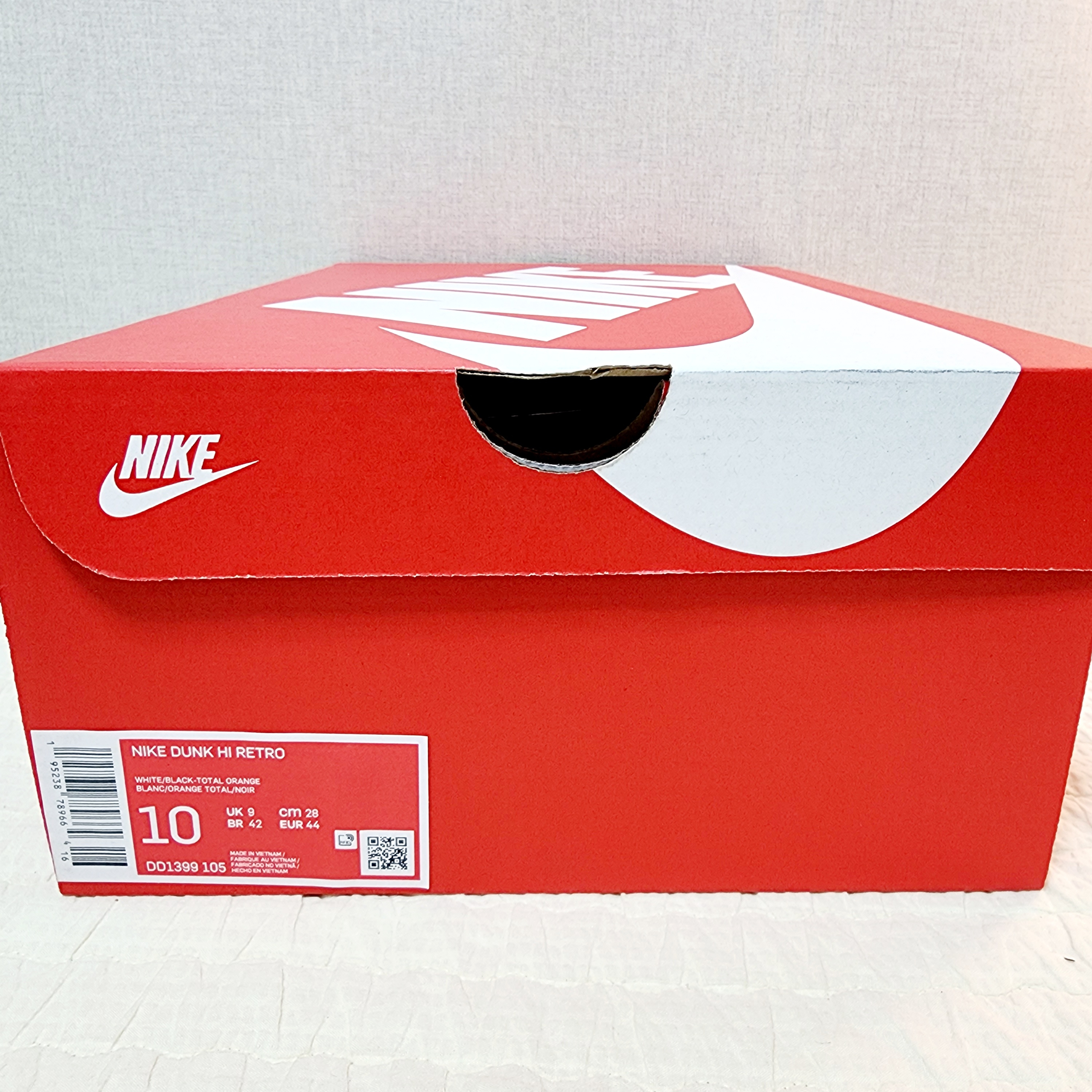 Nike Dunk High Retro Championship White 착용 스타일 - 4