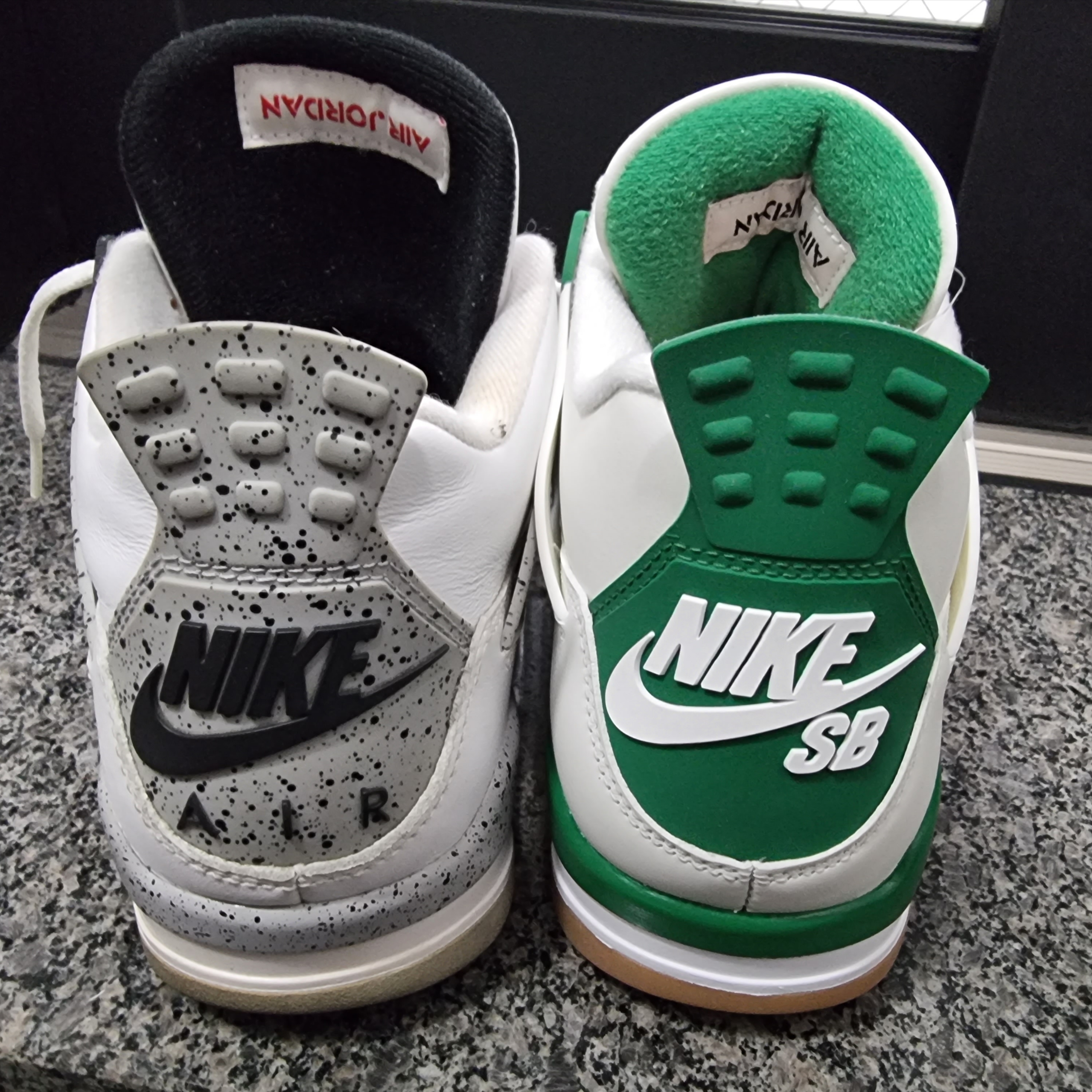 Jordan 4 x Nike SB Retro SP Pine Green 착용 스타일 - 4