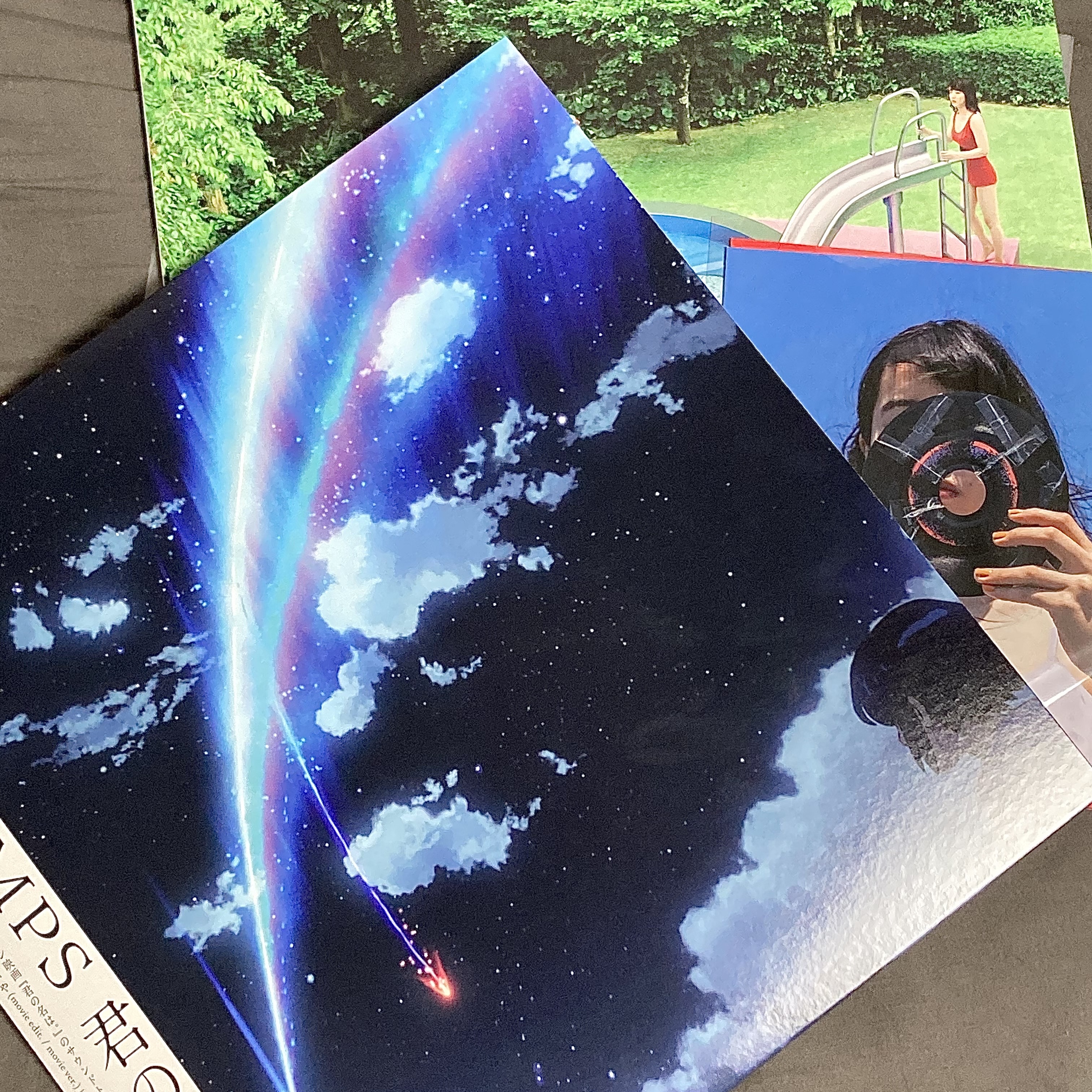 Aimyon Kimi Wa Rock Wo Kikanai 7 Inch Limited Edition LP, Radwimps Your Name OST LP Black (2LP) 착용 스타일