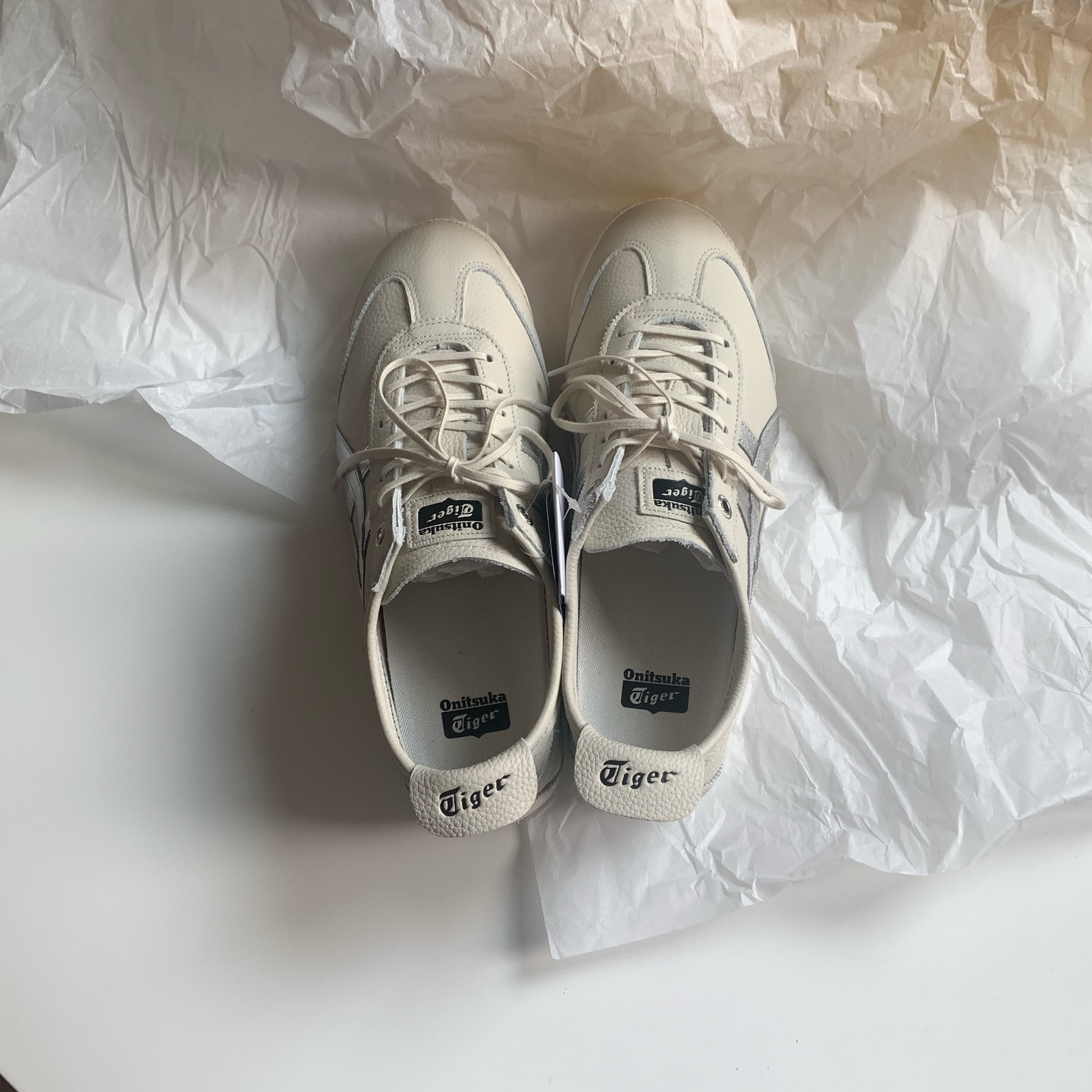 Onitsuka Tiger Mexico 66 SD Birch Silver 착용 스타일