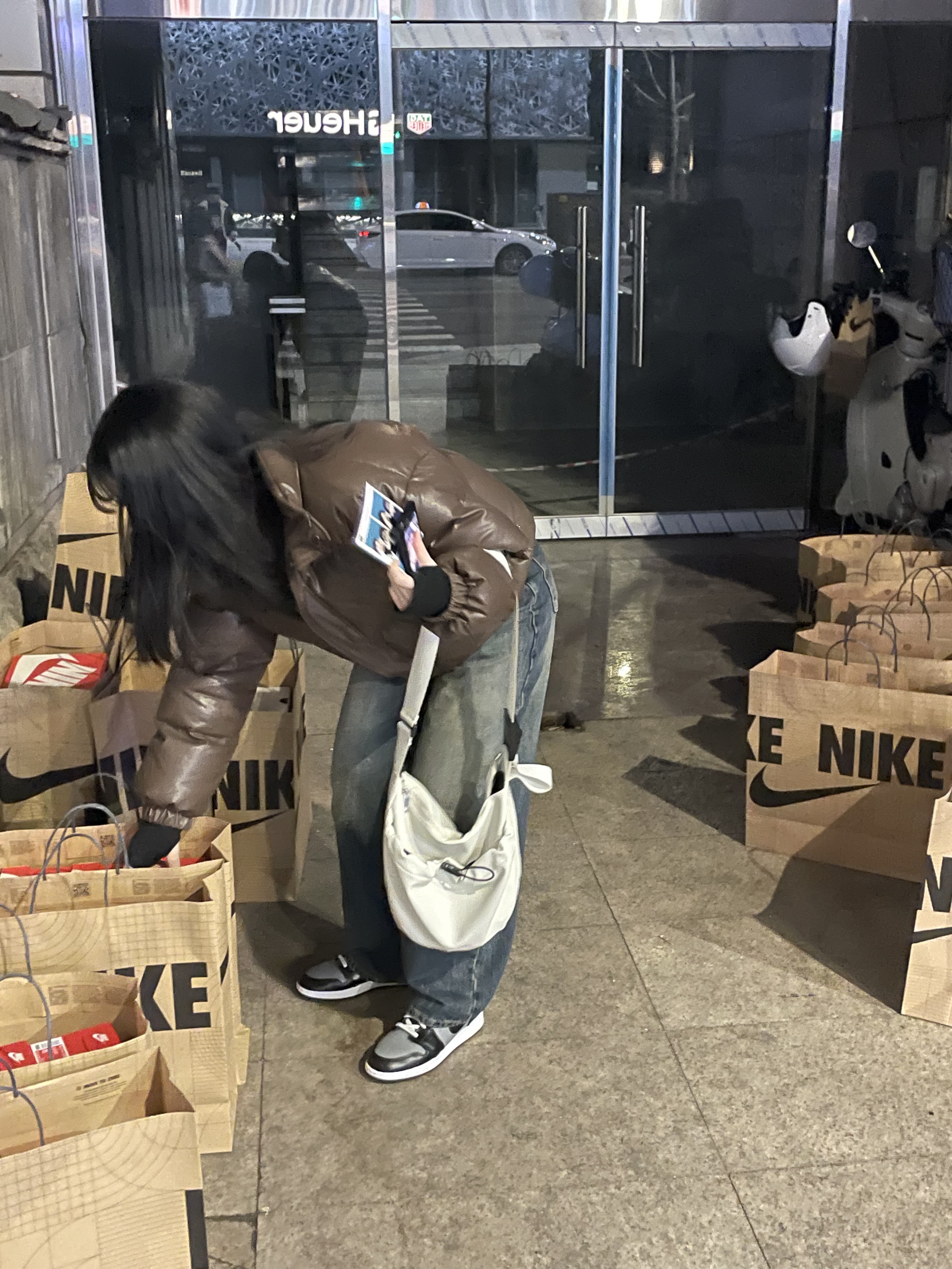 (GS) Jordan 1 Mid Shadow, Jordan 1 Mid Shadow 착용 스타일 - 2
