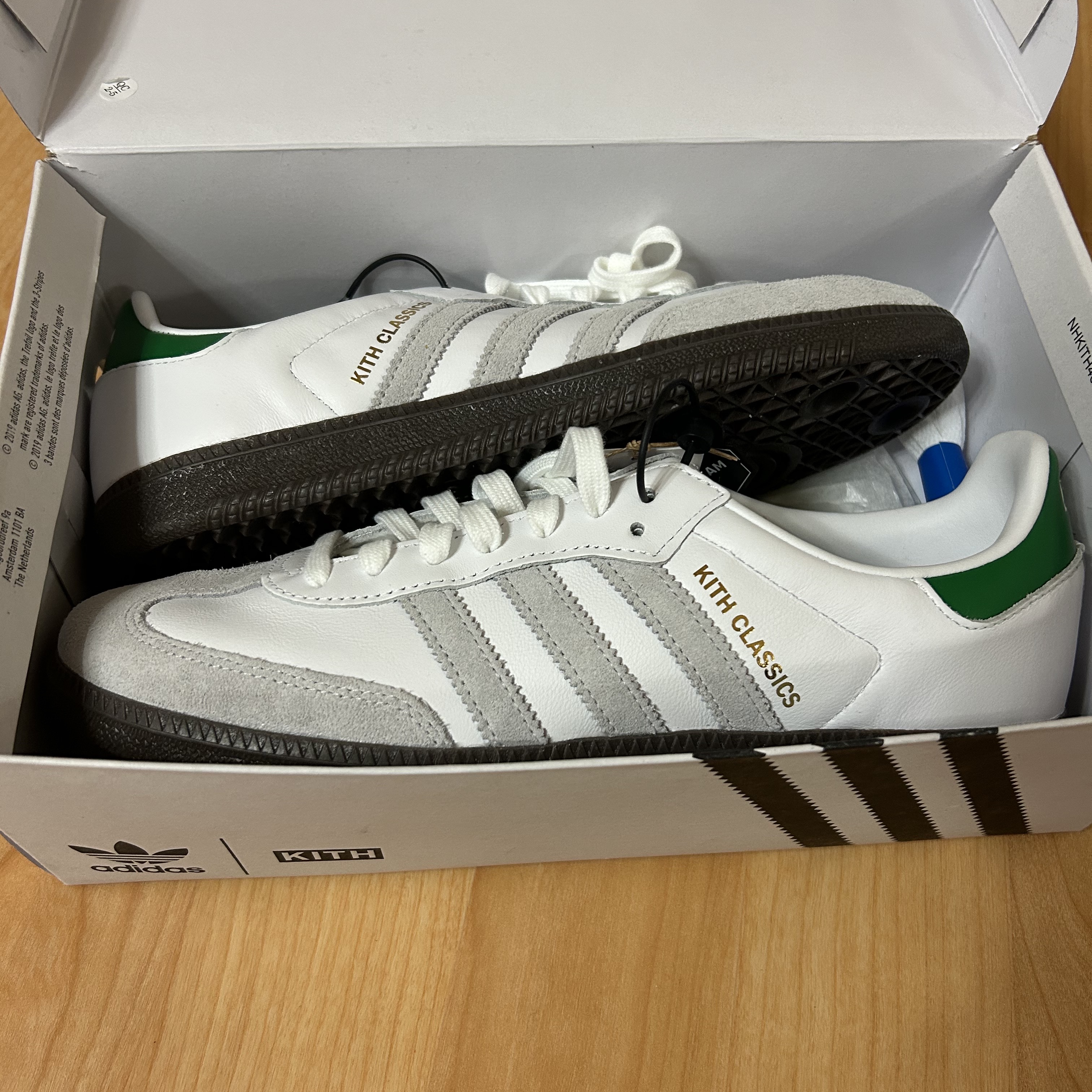 Adidas x Kith Samba OG Classics Program 착용 스타일 - 1