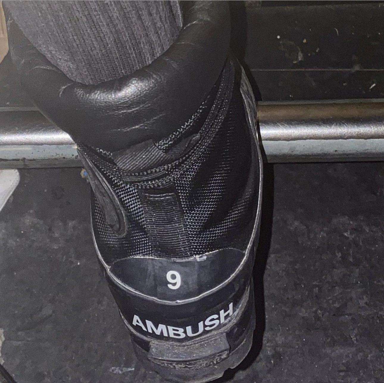 Converse x Ambush Chuck Taylor All Star Duck Boot Black 착용 스타일