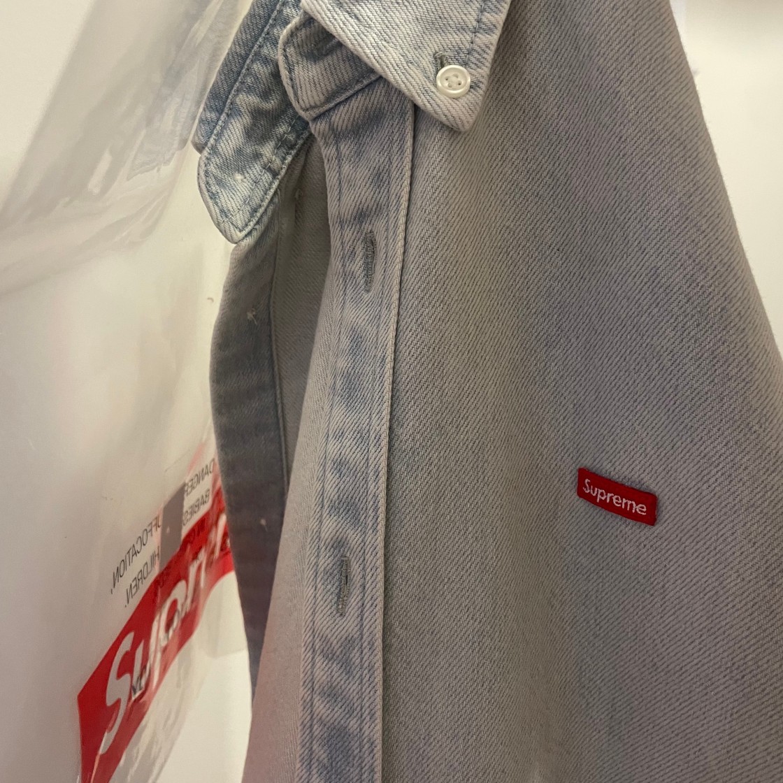 Supreme Small Box Shirt Denim 23SS 最安値で djecija-knjiga.ba