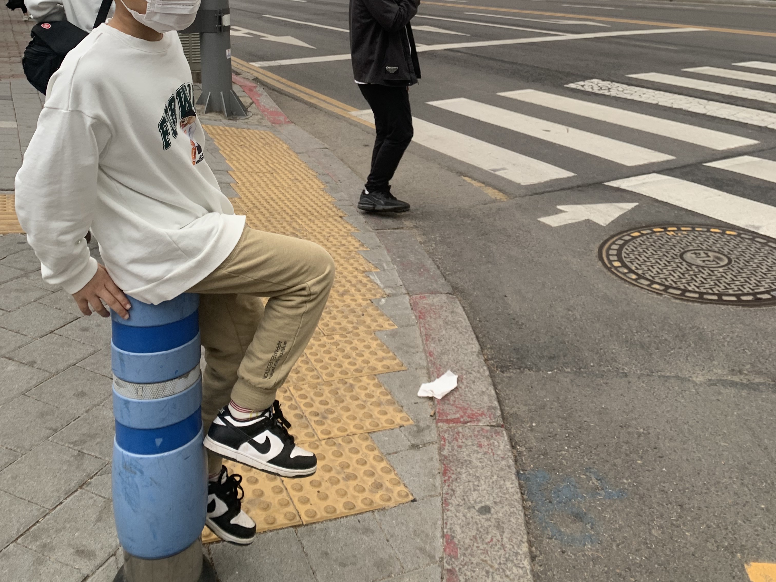 (PS) Nike Dunk Low Black 착용 스타일 - 2