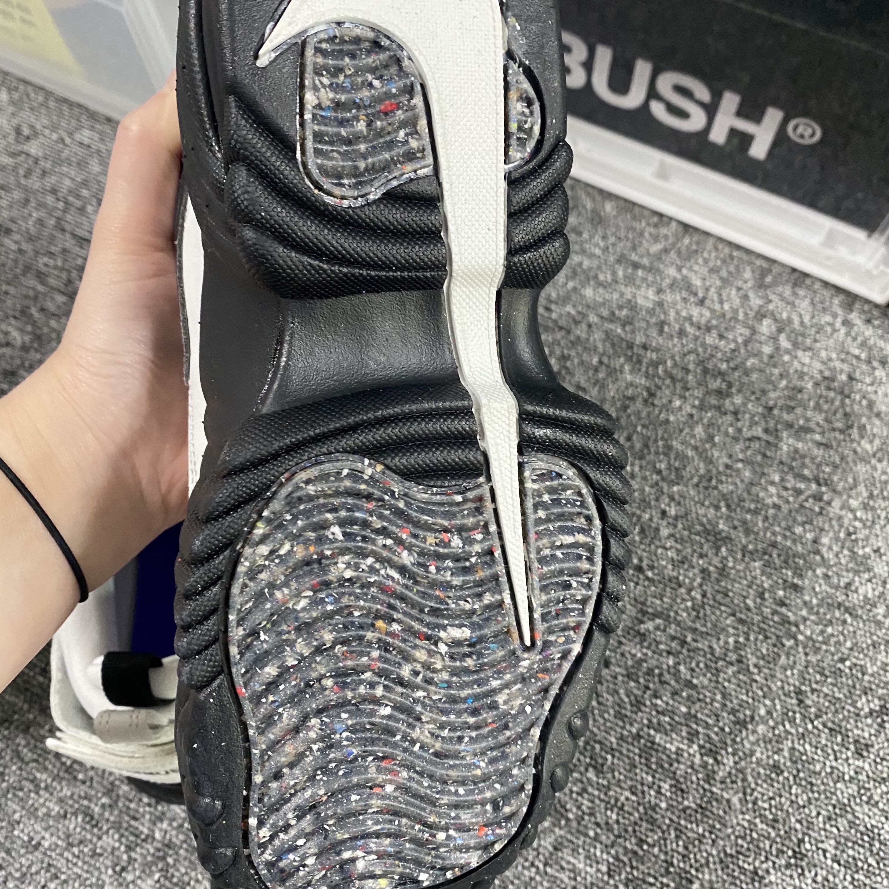 Nike x Ambush Air Adjust Force SP Summit White and Black 착용 스타일 - 2