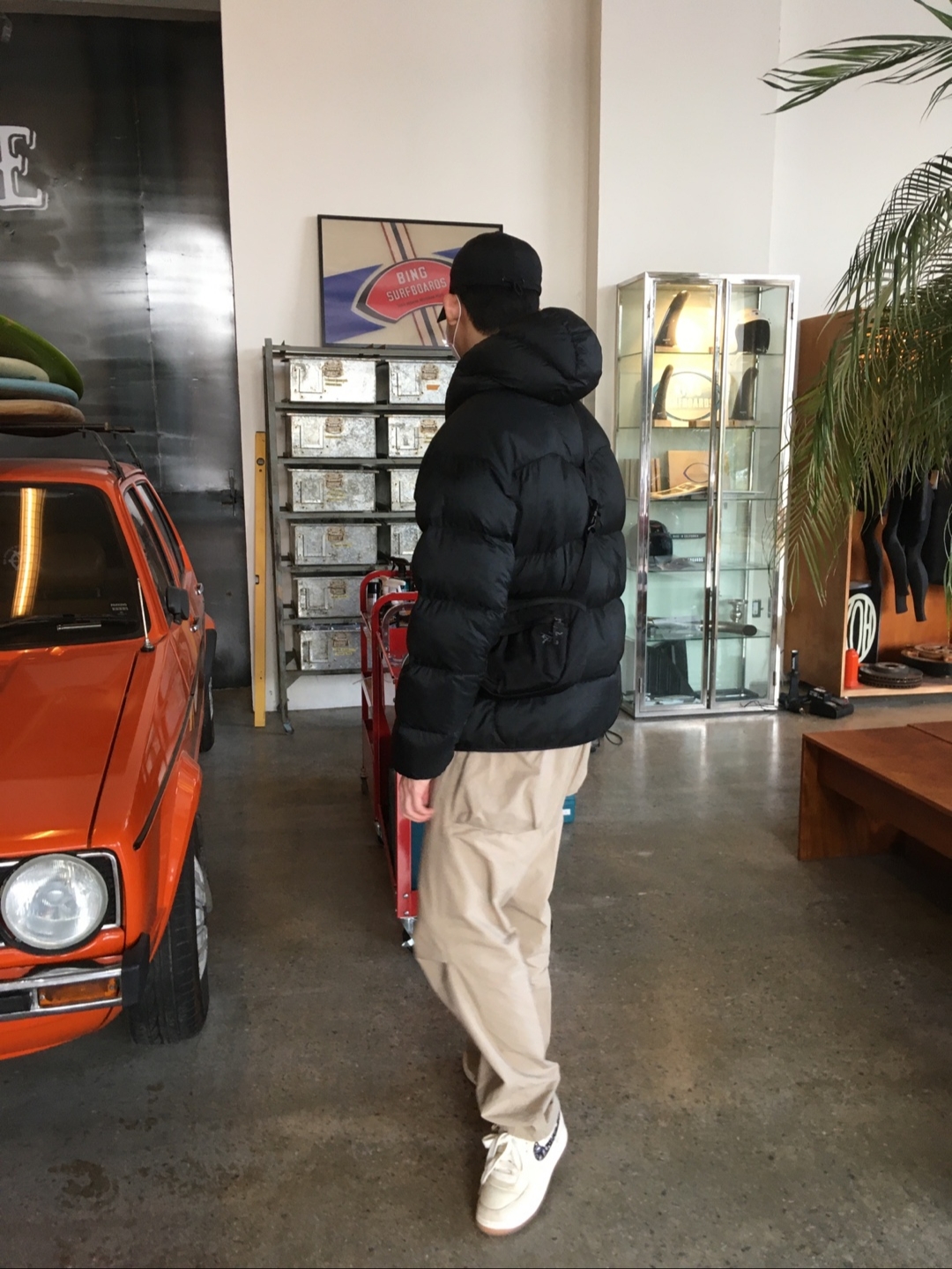 Nike NRG ACG SSNL Lungs Long Sleeve T-Shirt Black - Asia, Nike ACG Therma-Fit ADV Lunar Lake Puffer Jacket Black - Asia 착용 스타일 - 2