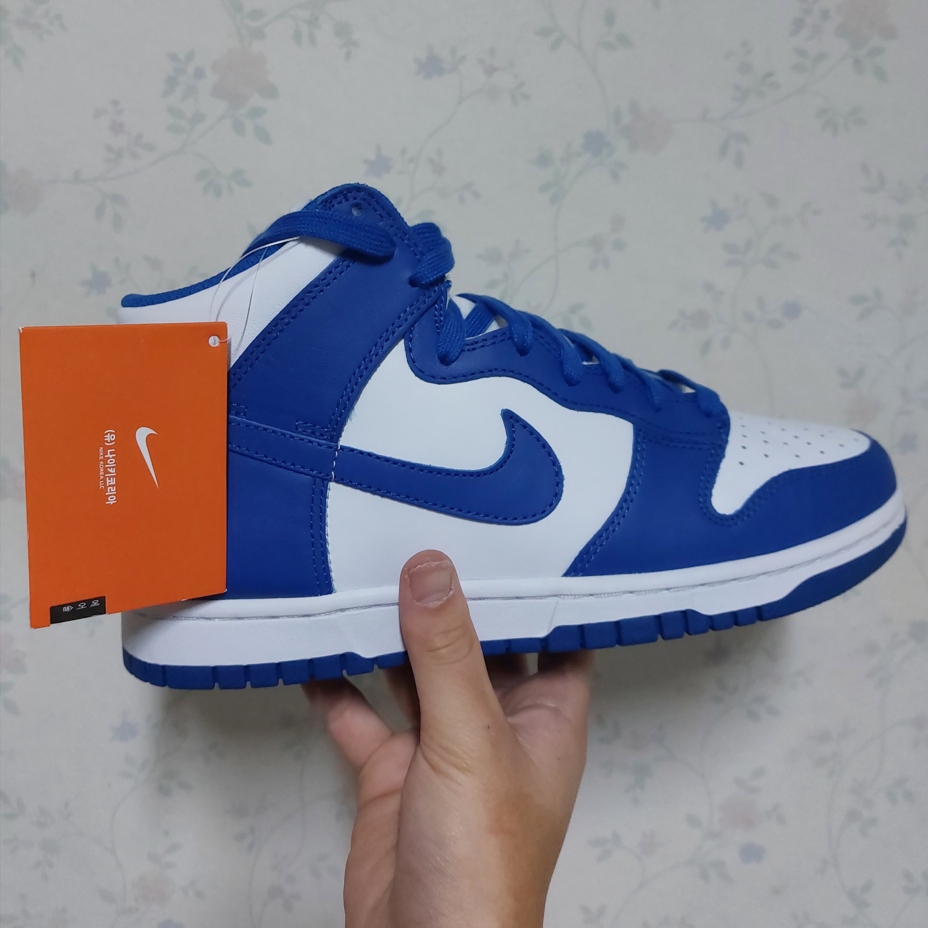 Nike Dunk High Retro Game Royal 착용 스타일