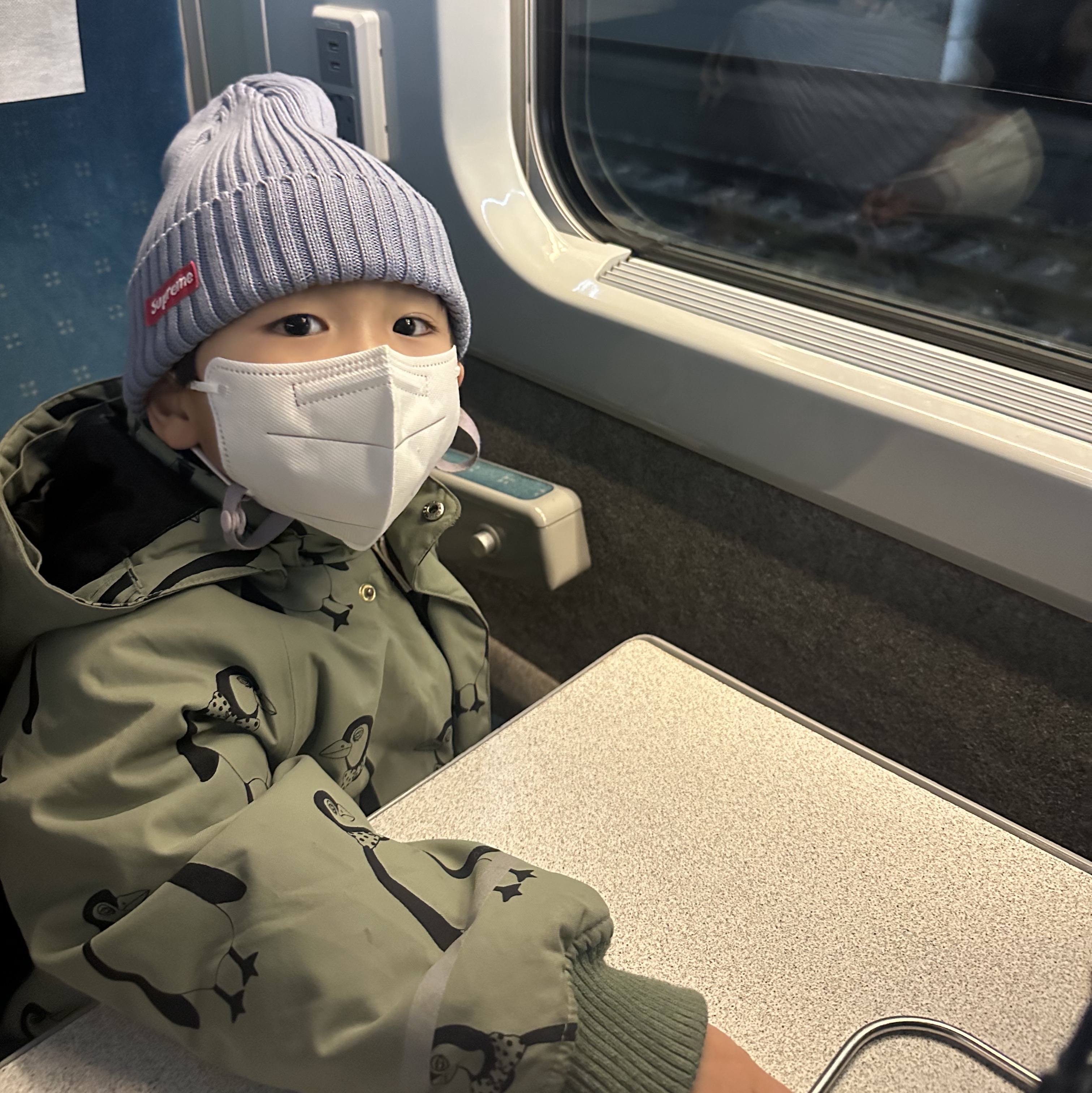 Supreme Overdyed Beanie Slate - 22SS 착용 스타일