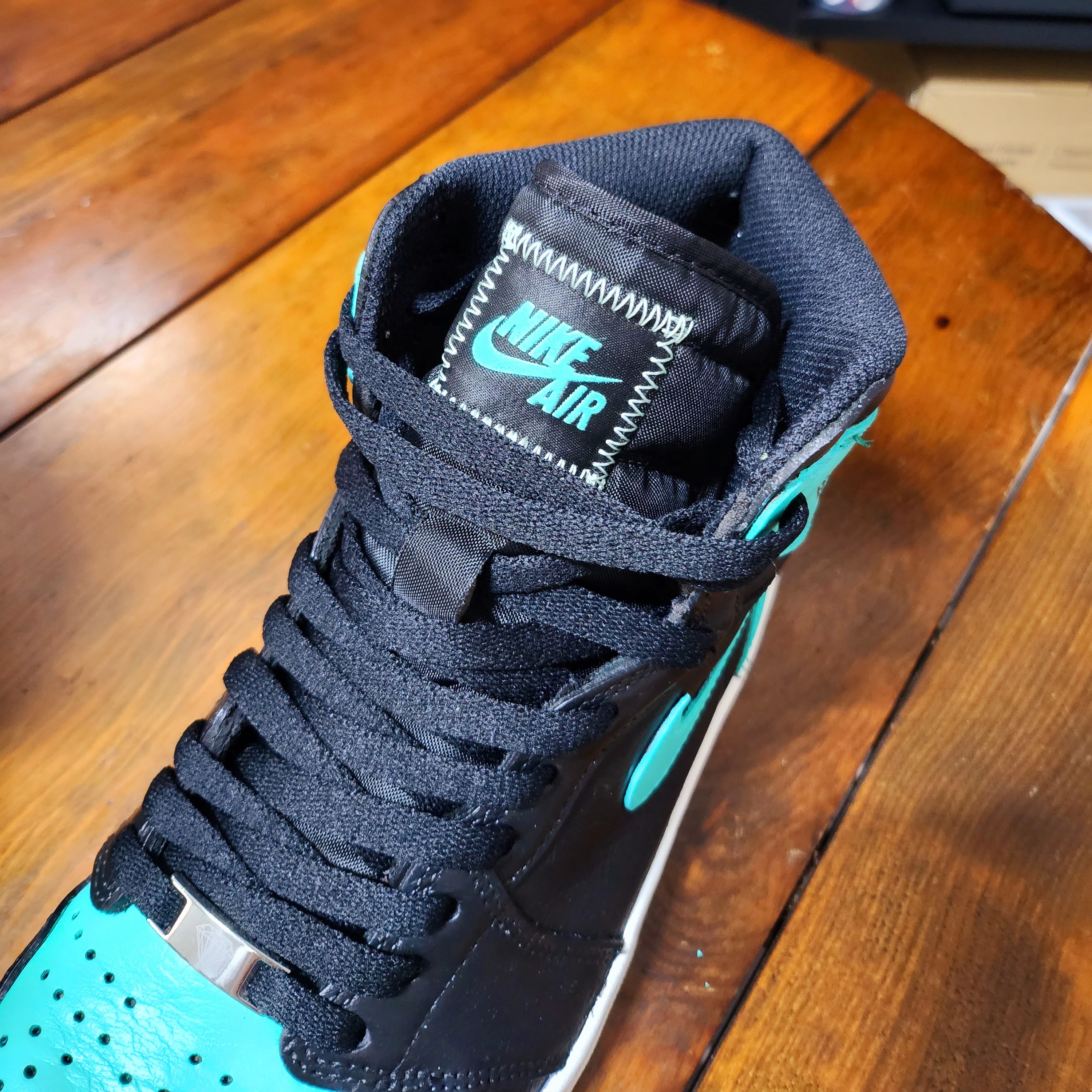 Nike x Tiffany & Co. Air Force 1 Low SP 1837, Nike x Diamond Supply Co. SB Dunk High Tiffany 착용 스타일 - 3