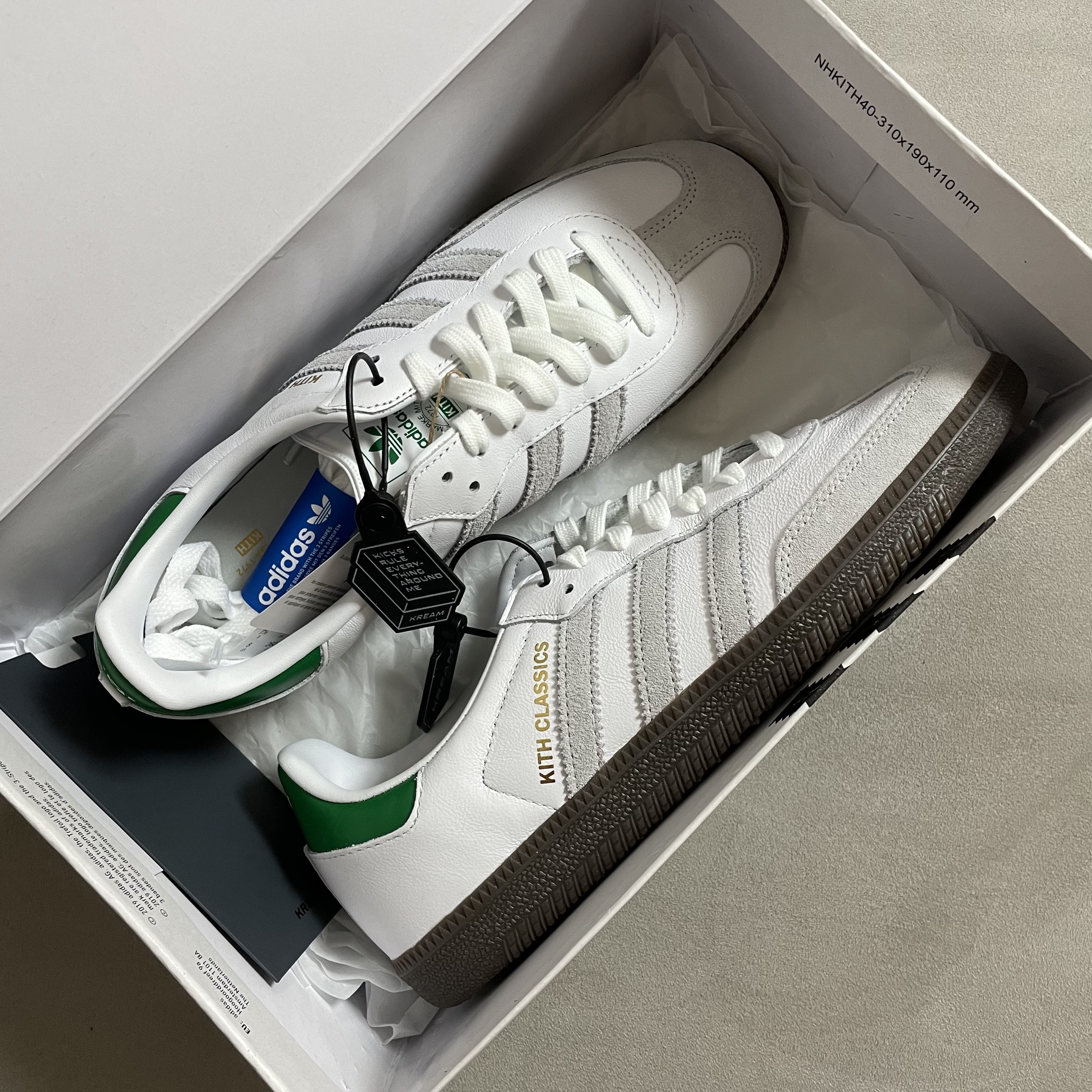 Adidas x Kith Samba OG Classics Program 착용 스타일