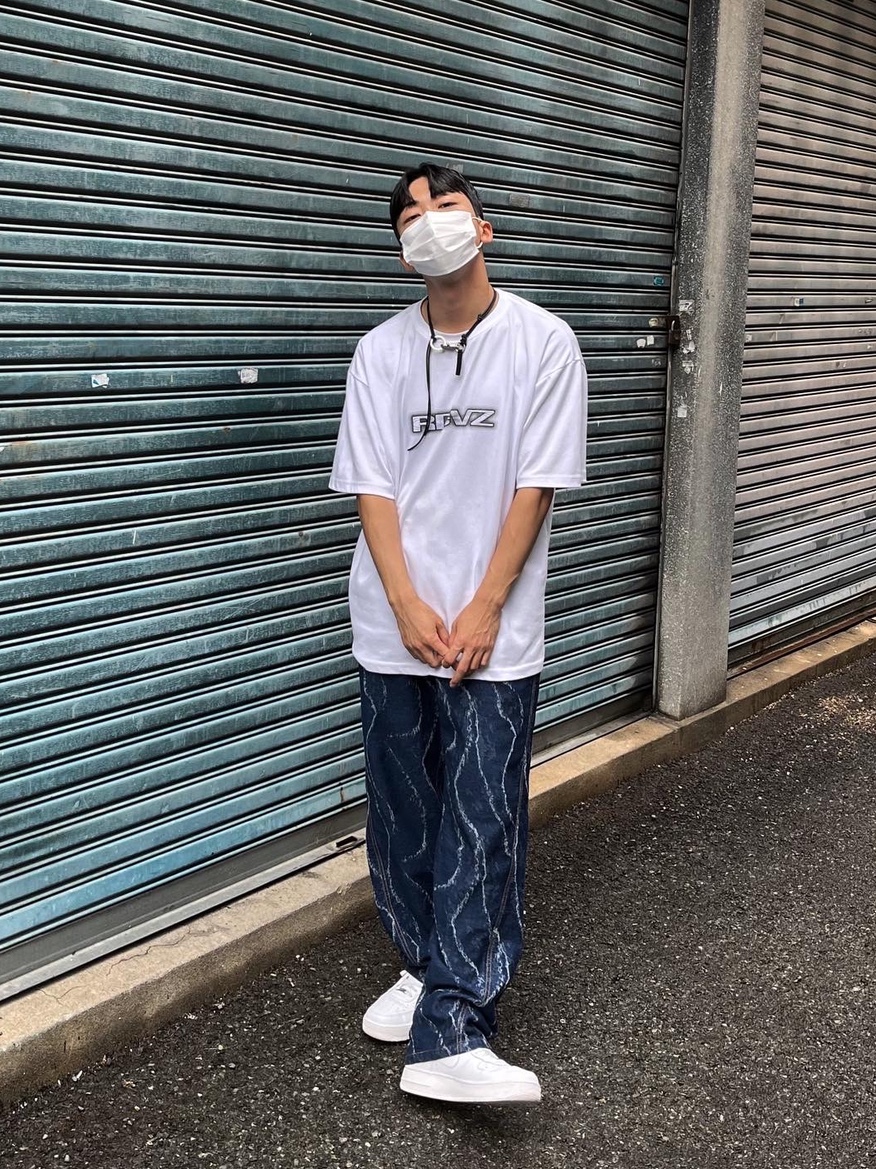 Our Legacy Ladon Leather Keychain Black, Nike Air Force 1 '07 Low White 착용 스타일
