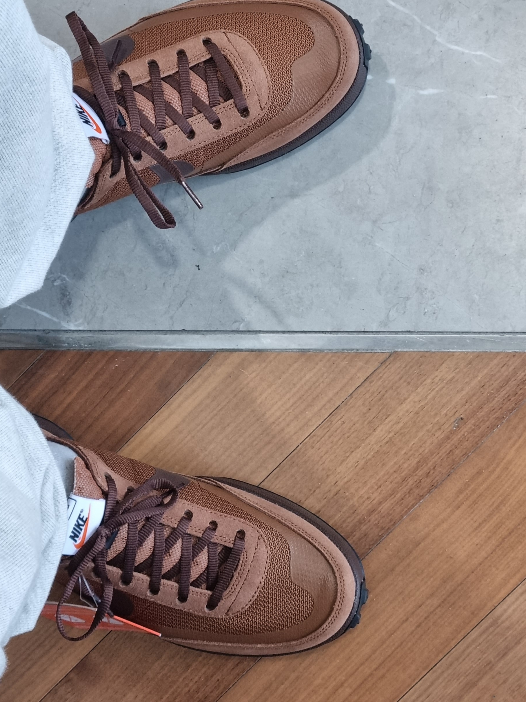 Nike x Tom Sachs General Purpose Shoe Brown 착용 스타일