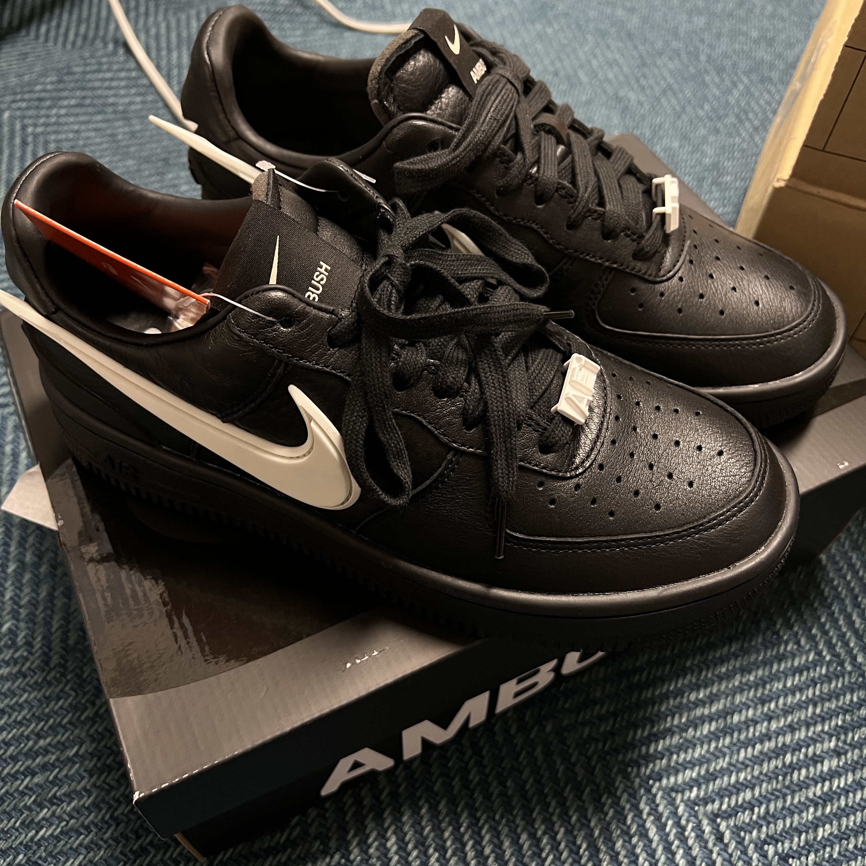 Nike x Ambush Air Force 1 Low SP Black 착용 스타일