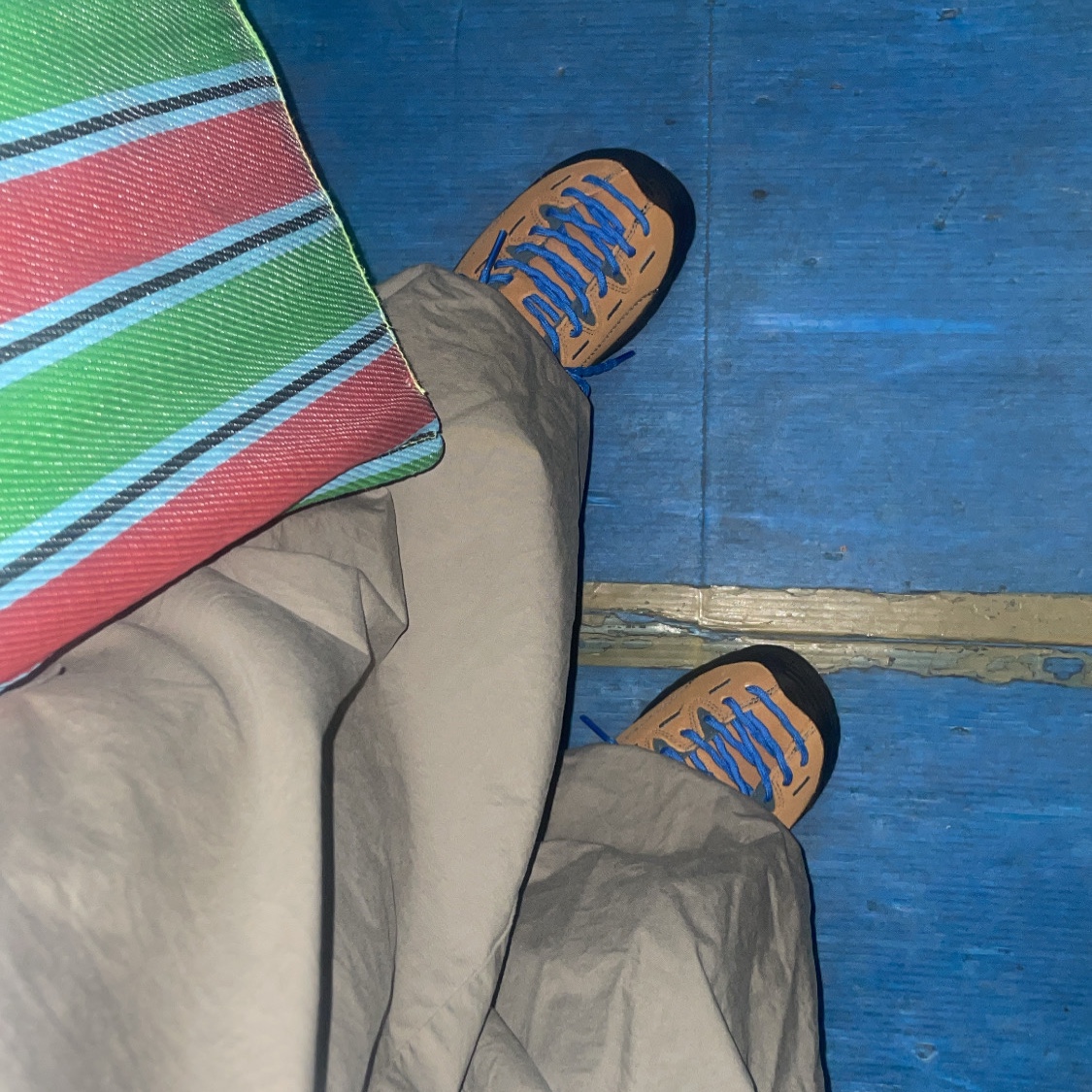 (W) Keen Jasper Suede Sneakers Camel 착용 스타일