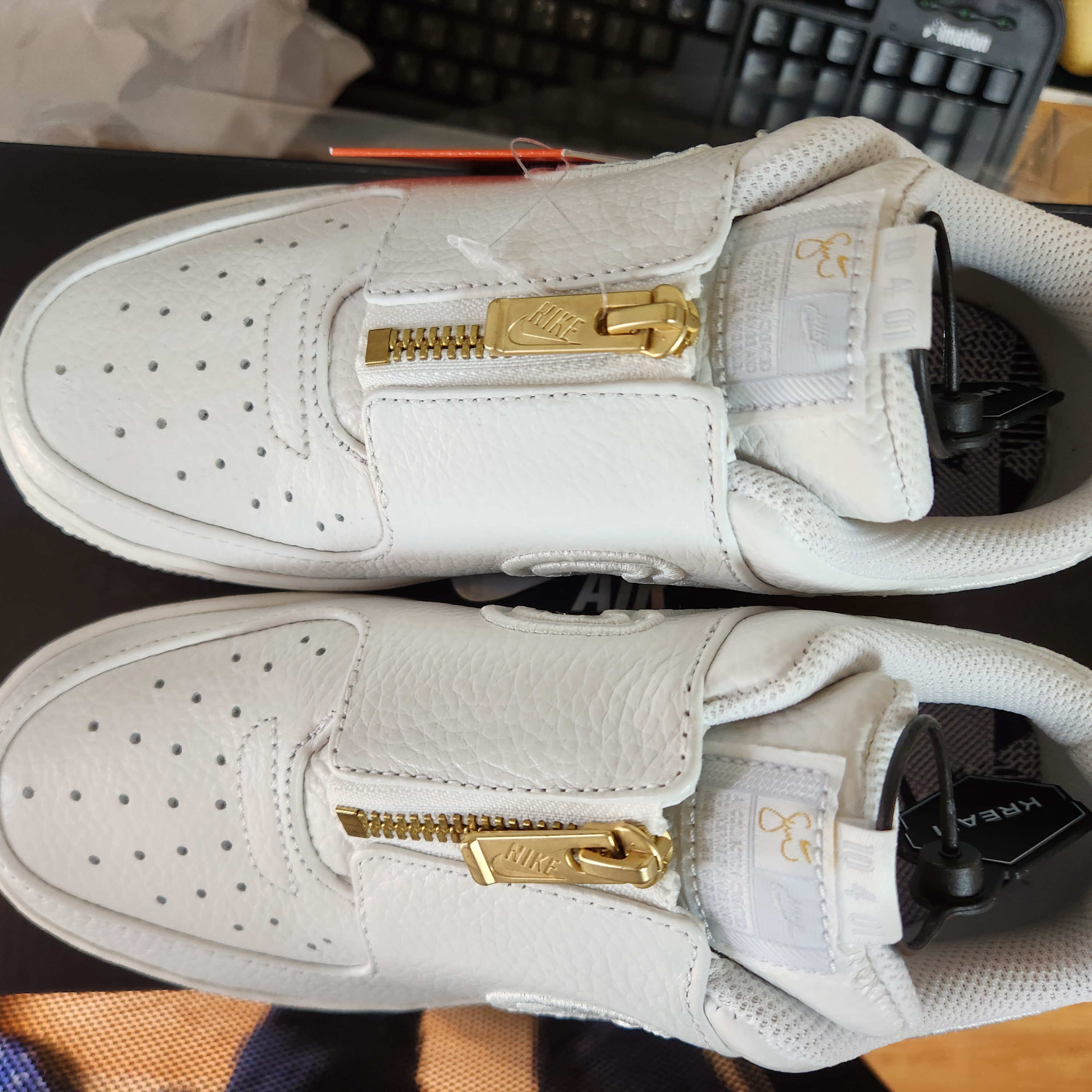 (W) Nike x Serena Williams Air Force 1 LXX Summit White 착용 스타일 - 3