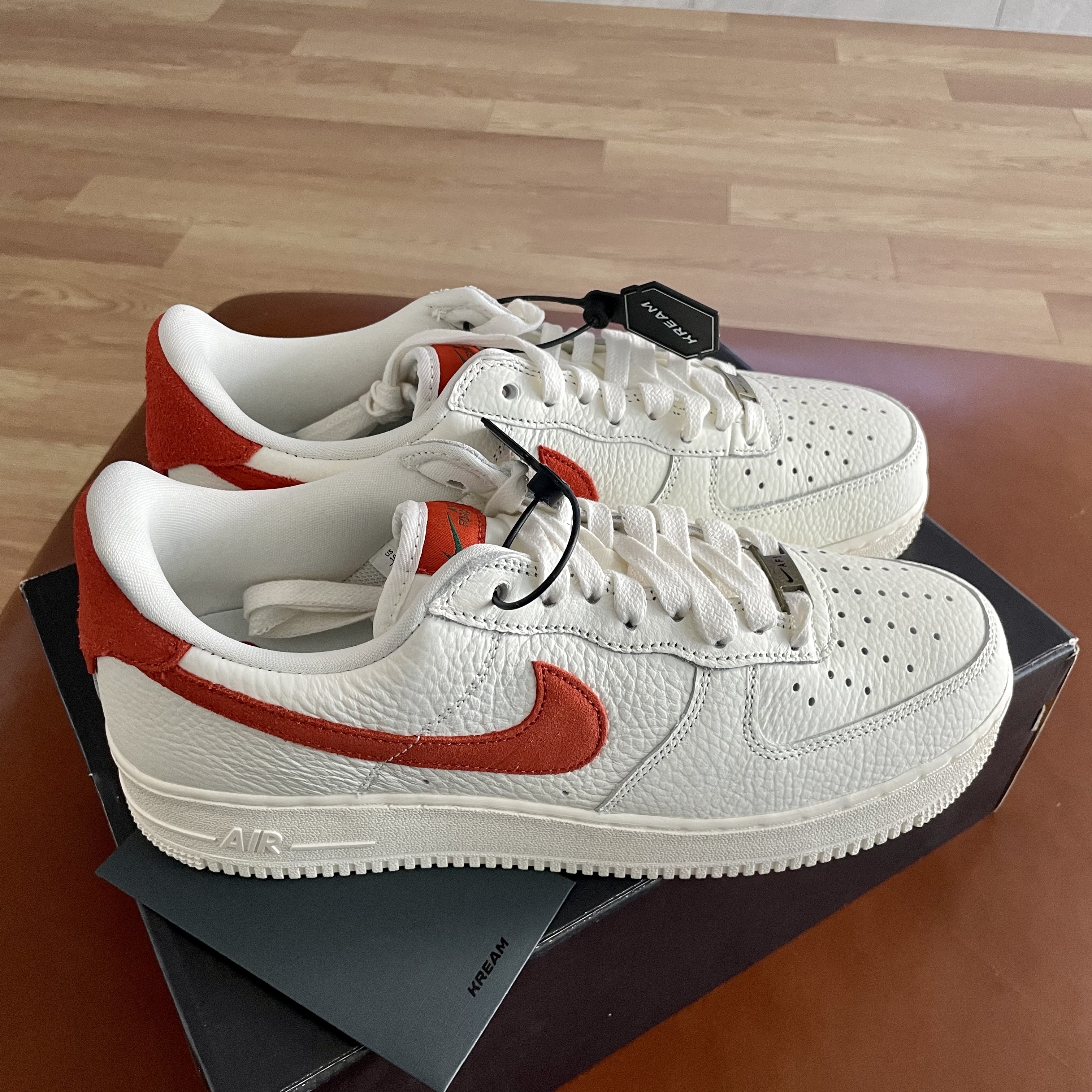 Nike Air Force 1 '07 Craft Mantra Orange 착용 스타일 - 3