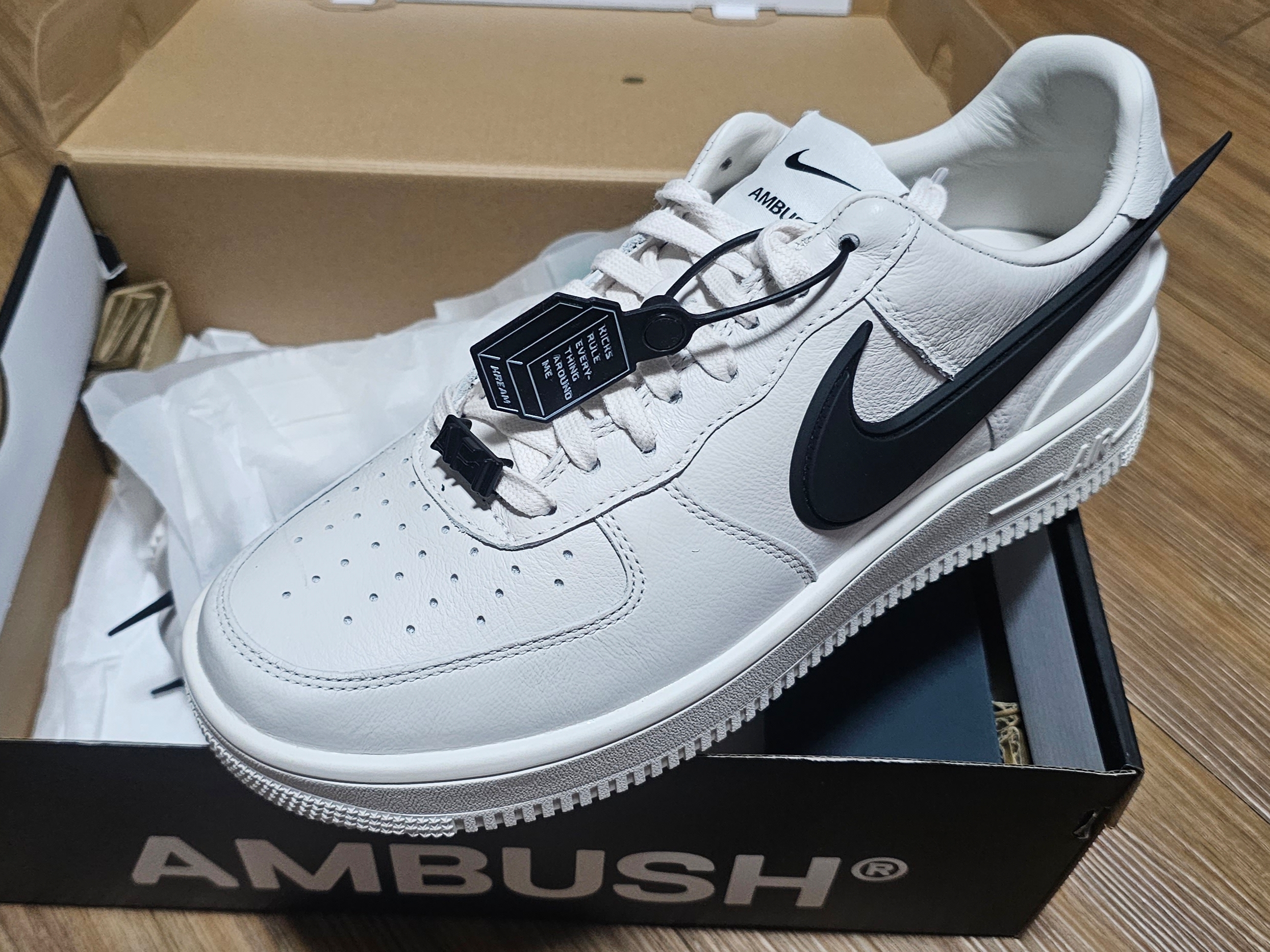 Nike x Ambush Air Force 1 Low SP Black, Nike x Ambush Air Force 1 Low SP Phantom 착용 스타일 - 2