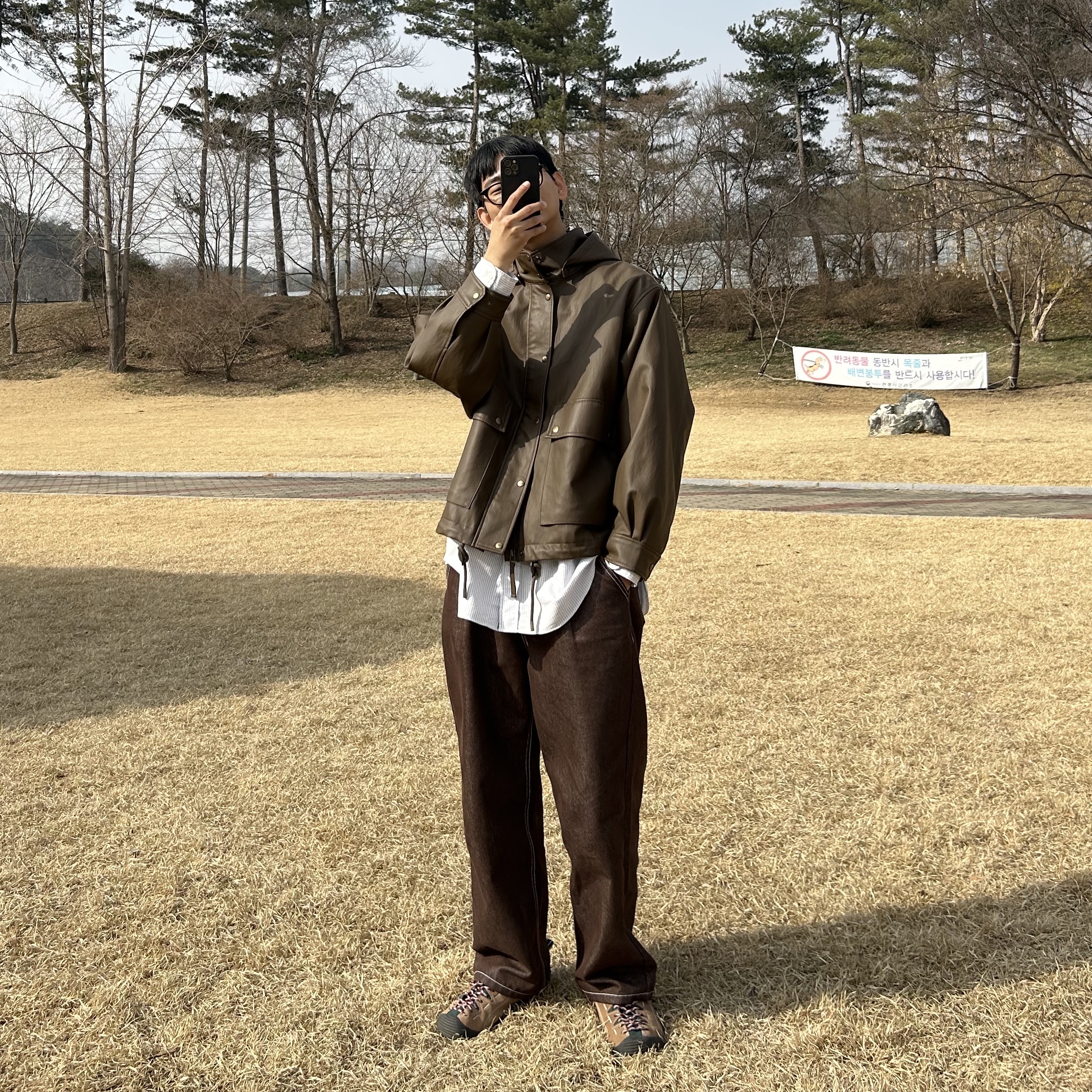 Keen Jasper Rocks SP Sneakers Brown 착용 스타일