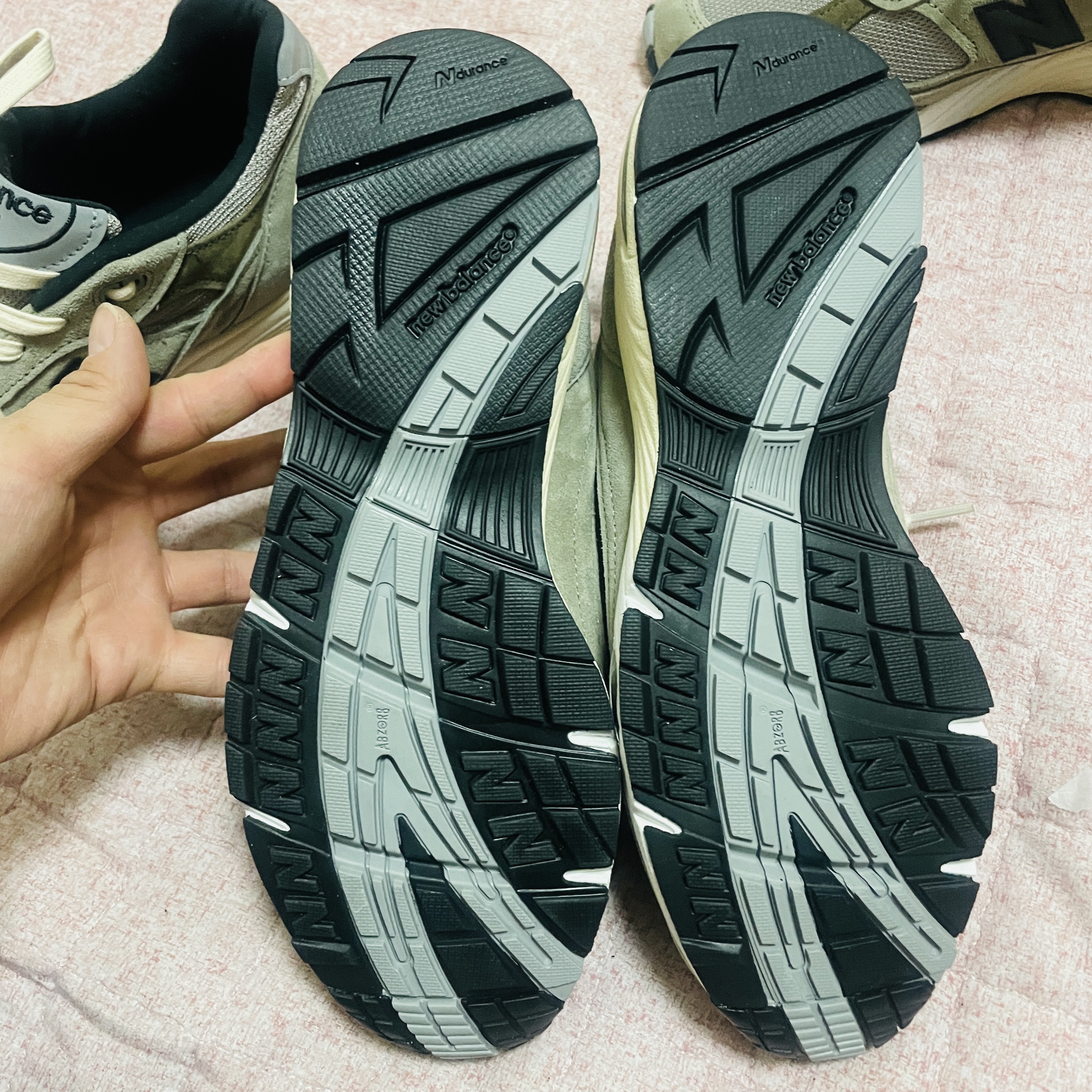 (W) New Balance x JJJJound 991 Made in UK Grey, New Balance x JJJJound 991 Made in UK Grey 착용 스타일 - 5