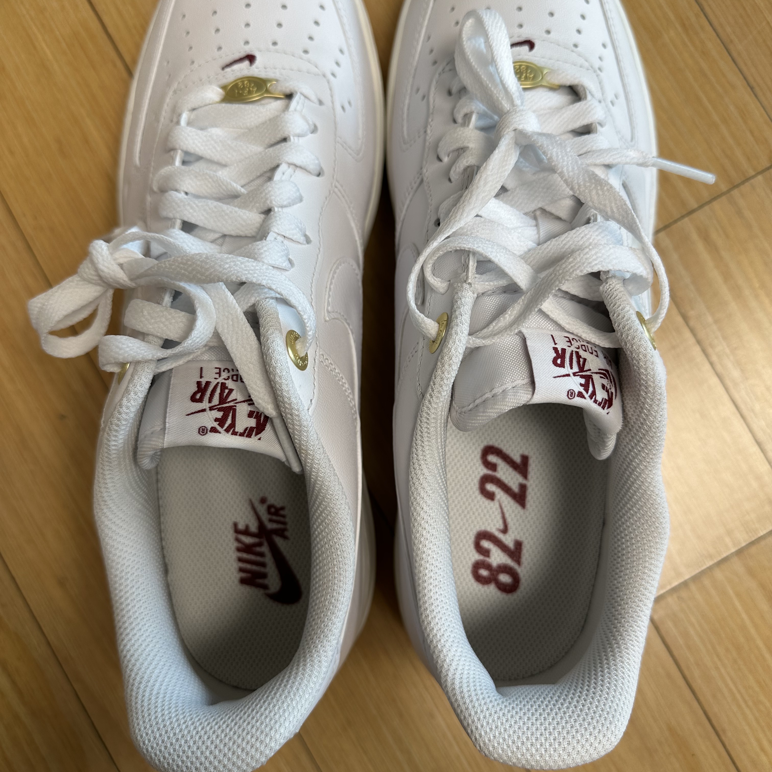 Nike Air Force 1 '07 PRM 40th Anniversary Join Forces White 착용 스타일 - 2