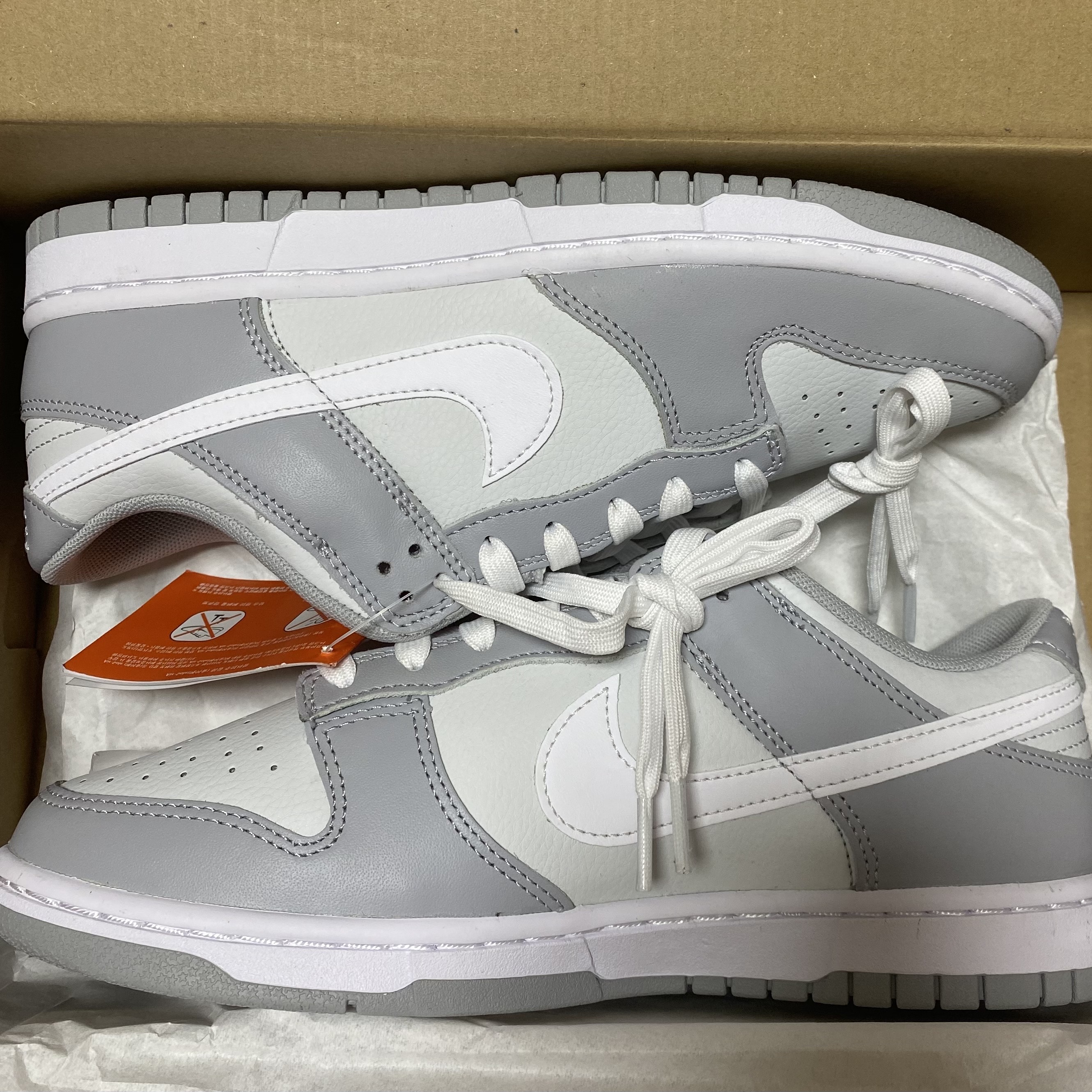 Nike Dunk Low Retro Wolf Grey 착용 스타일