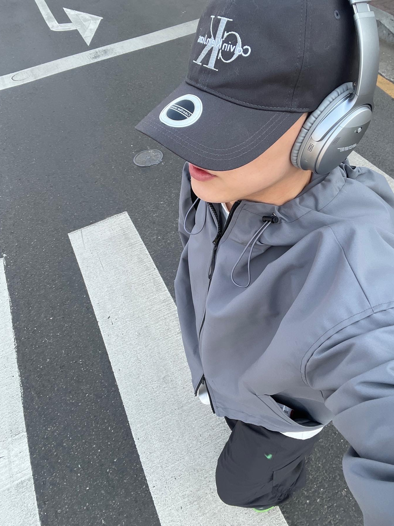 BOSE QC35 II Silver (Korean Ver.) 착용 스타일 - 4