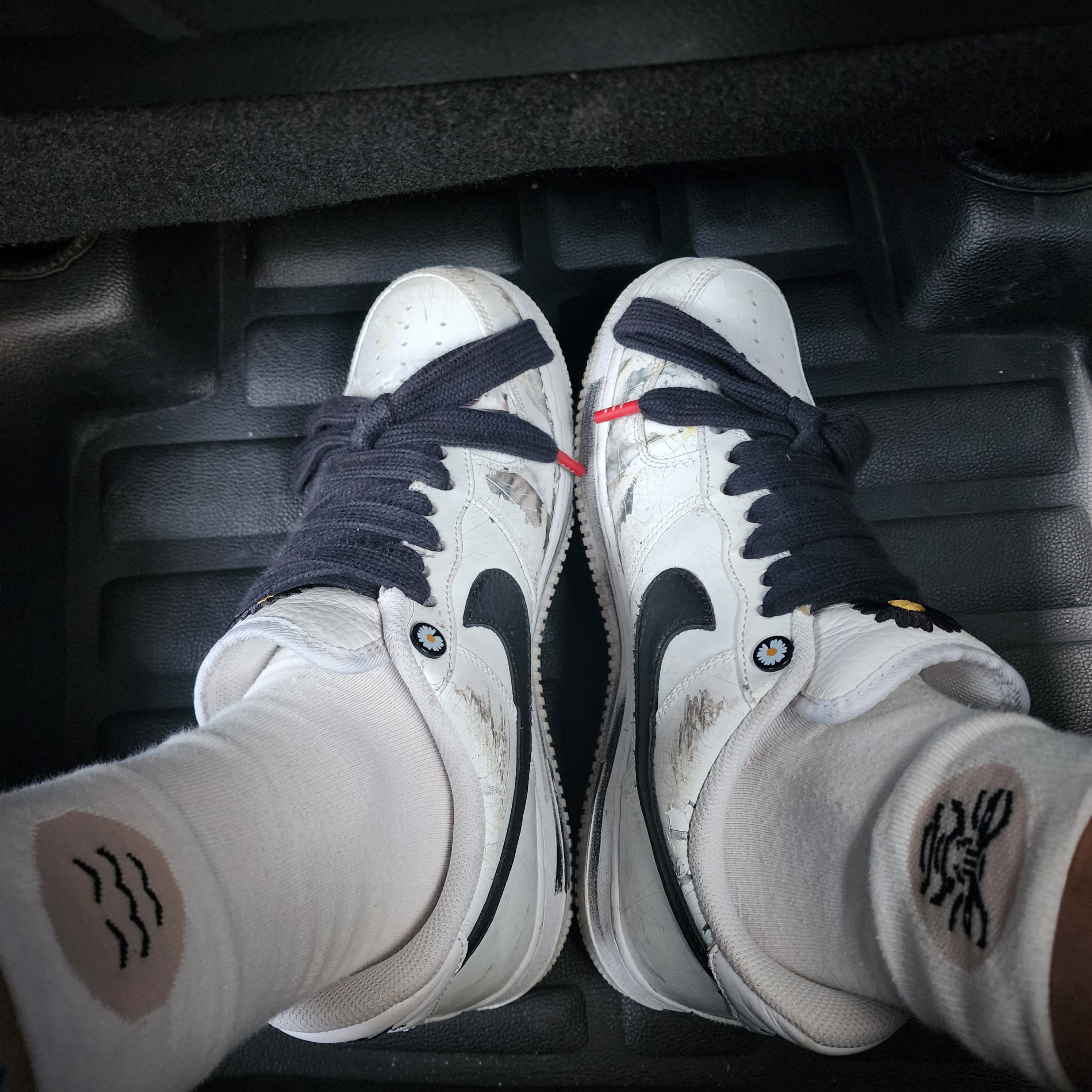 Nike x Peaceminusone Air Force 1 Low Para-Noise 2.0 착용 스타일