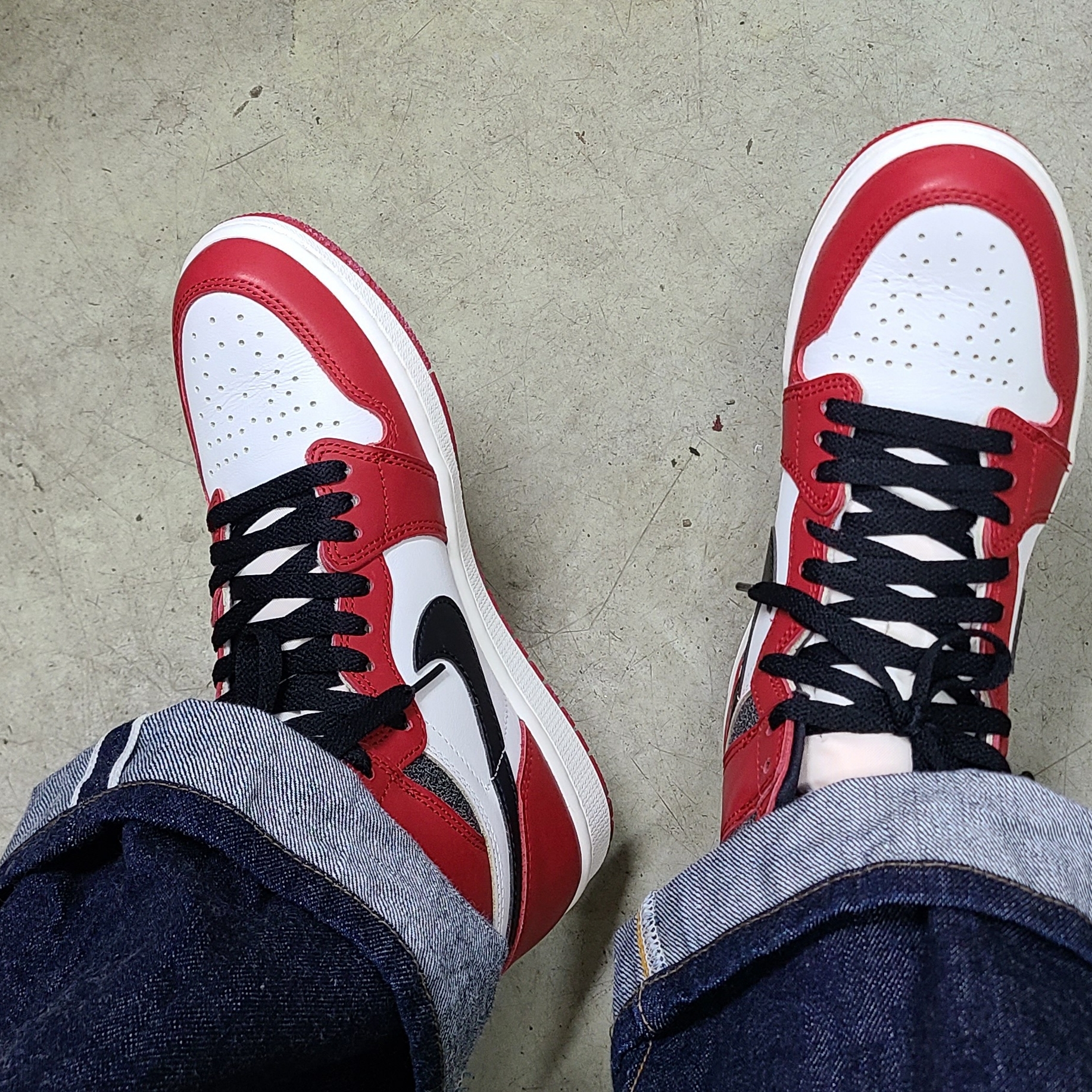 Jordan 1 Retro High OG Chicago 2022 착용 스타일