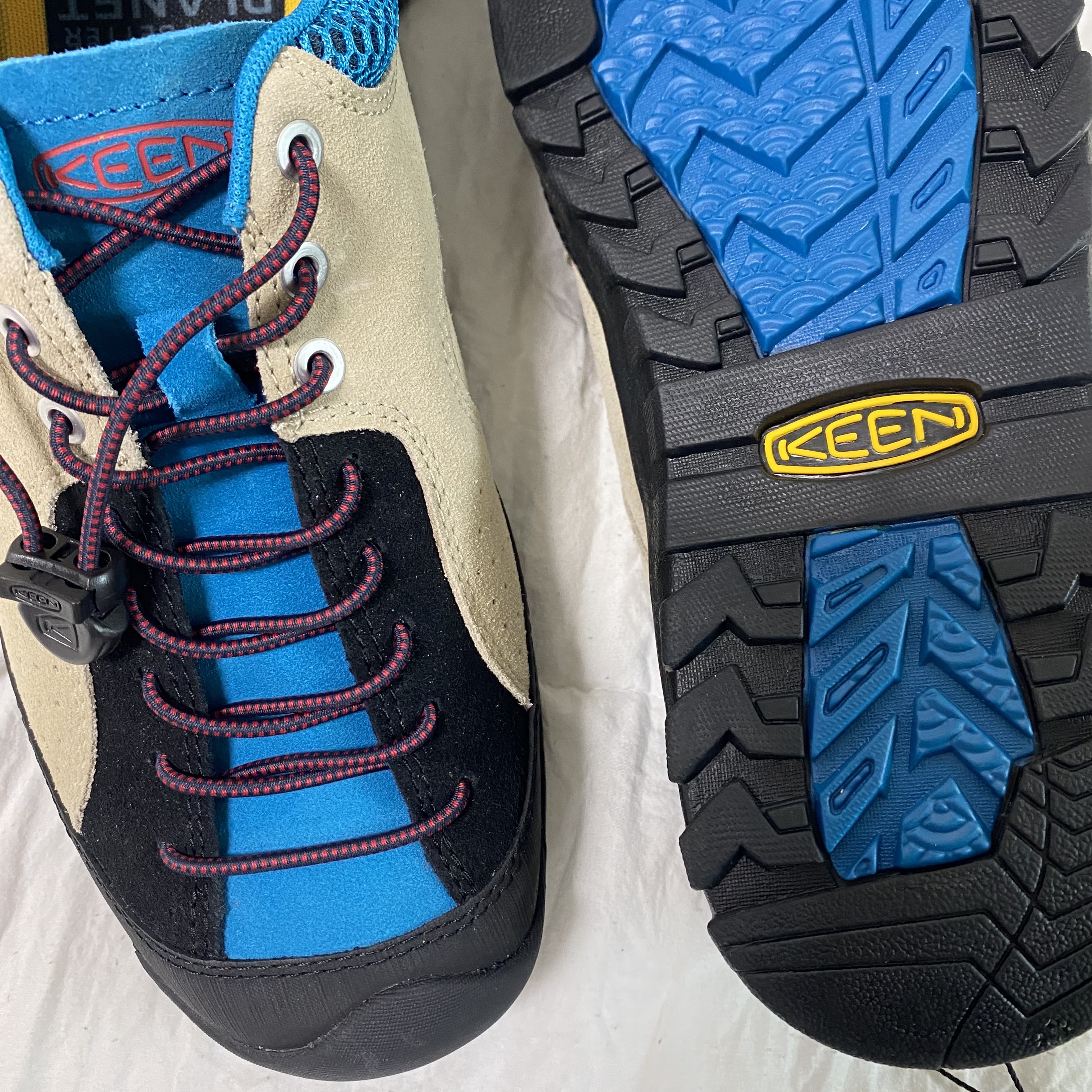 Keen Jasper Rocks SP Sneakers Beige 착용 스타일 - 3