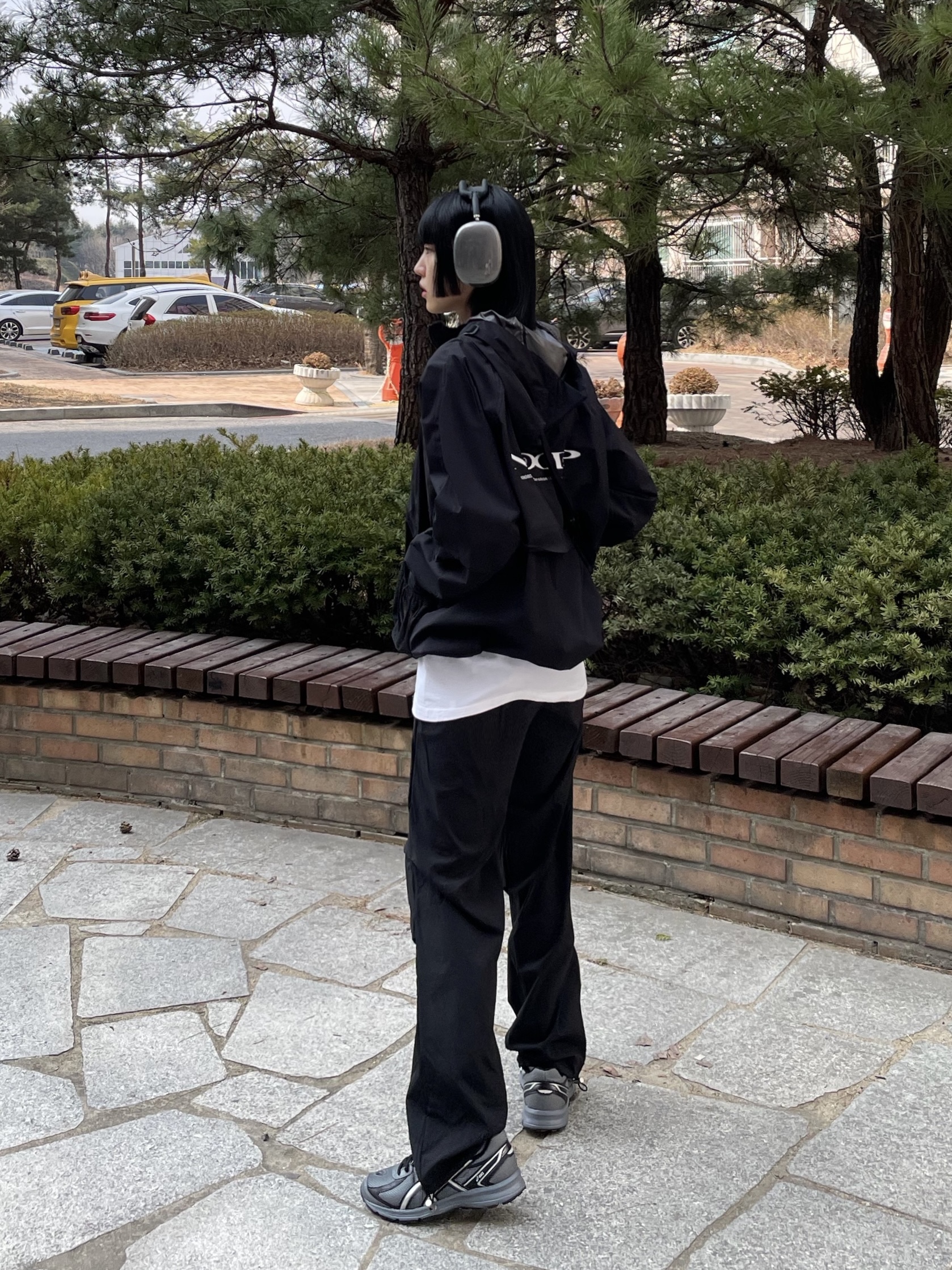 Asics Jog 100 S Steel Grey - 2E Wide, Apple AirPods Max Lightning Space Gray (Korean Ver.) 착용 스타일 - 5