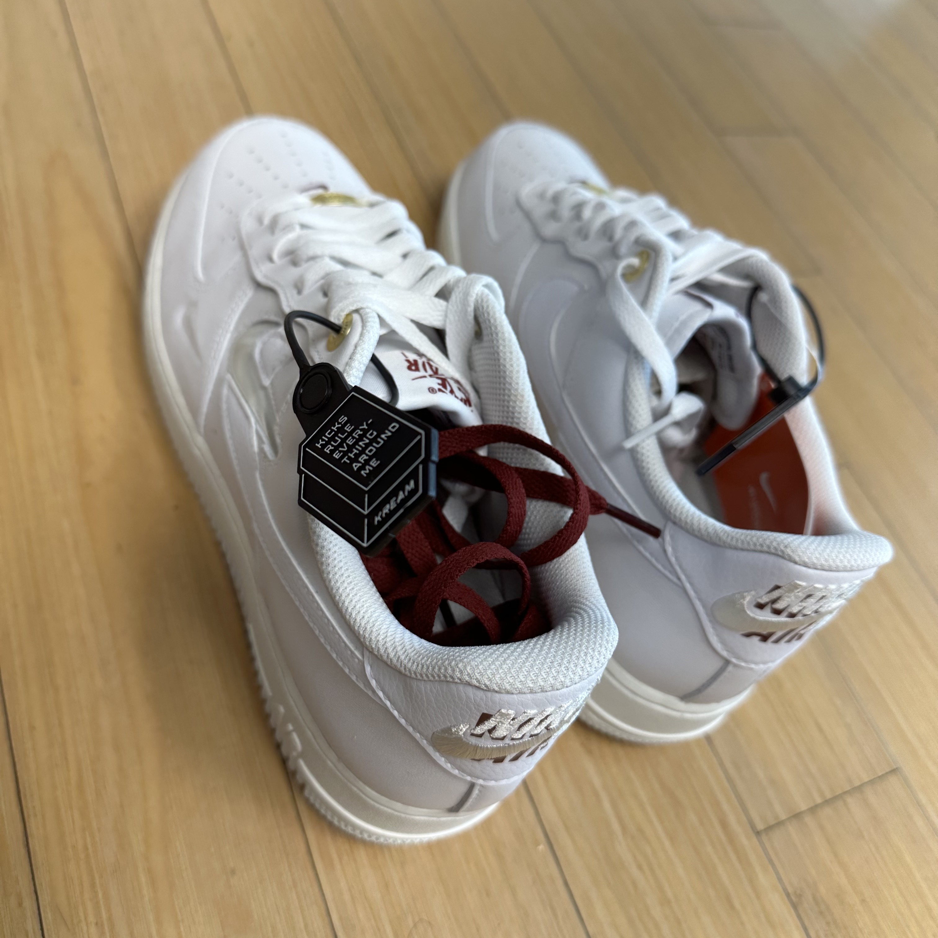 Nike Air Force 1 '07 PRM 40th Anniversary Join Forces White 착용 스타일 - 1