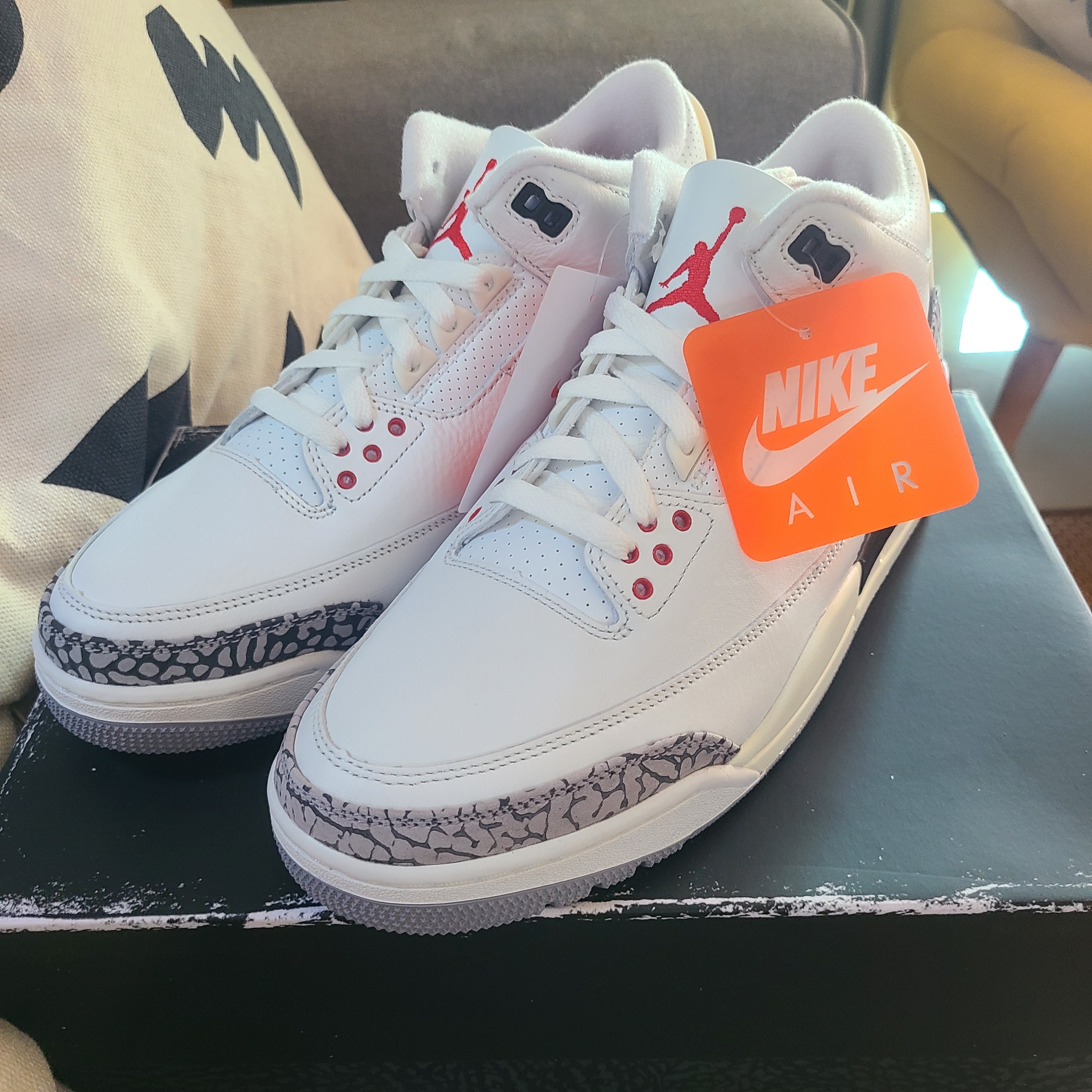 Jordan 3 Retro White Cement Reimagined 착용 스타일