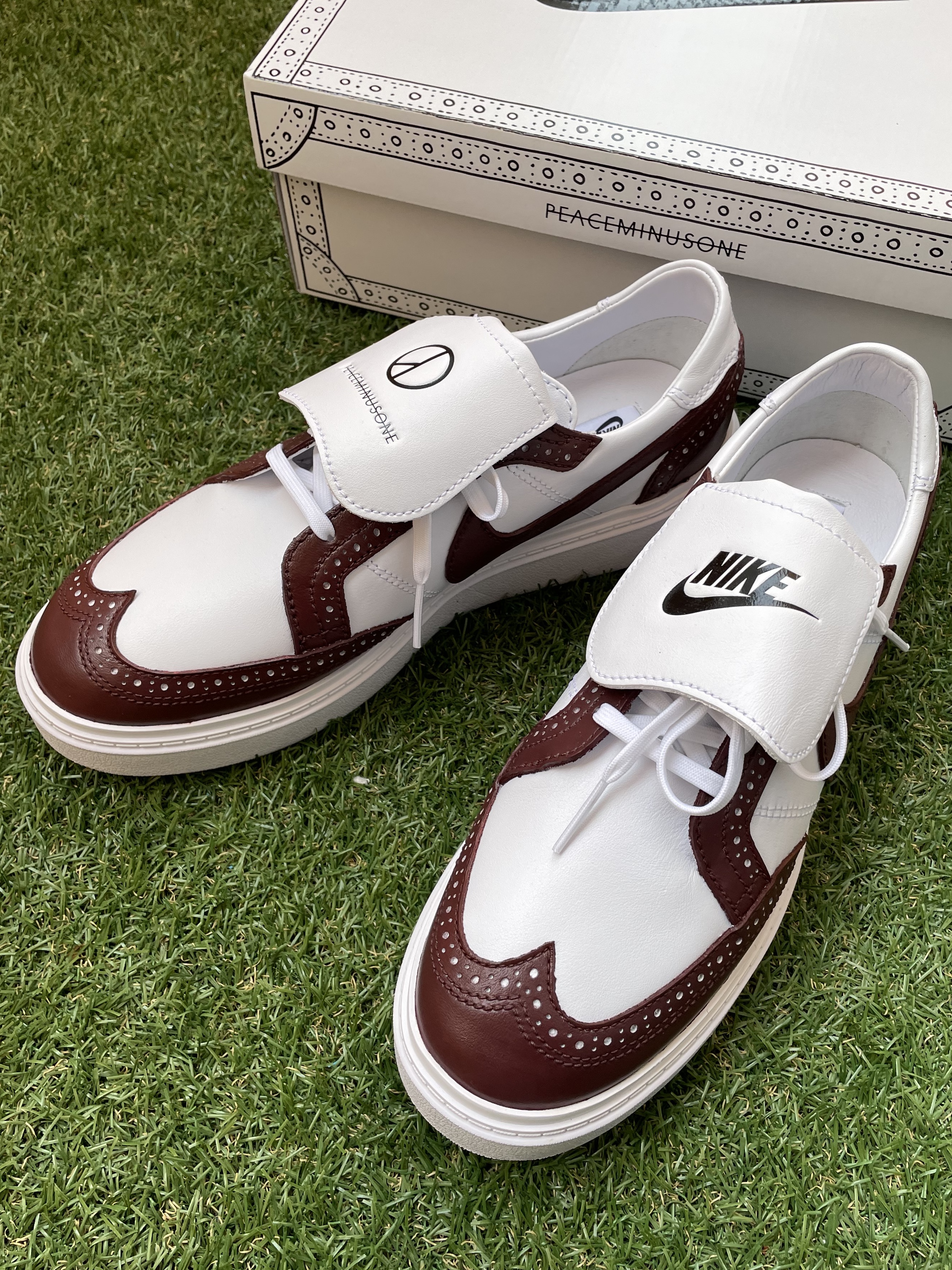 Nike x Peaceminusone Kwondo1 White 착용 스타일 - 2