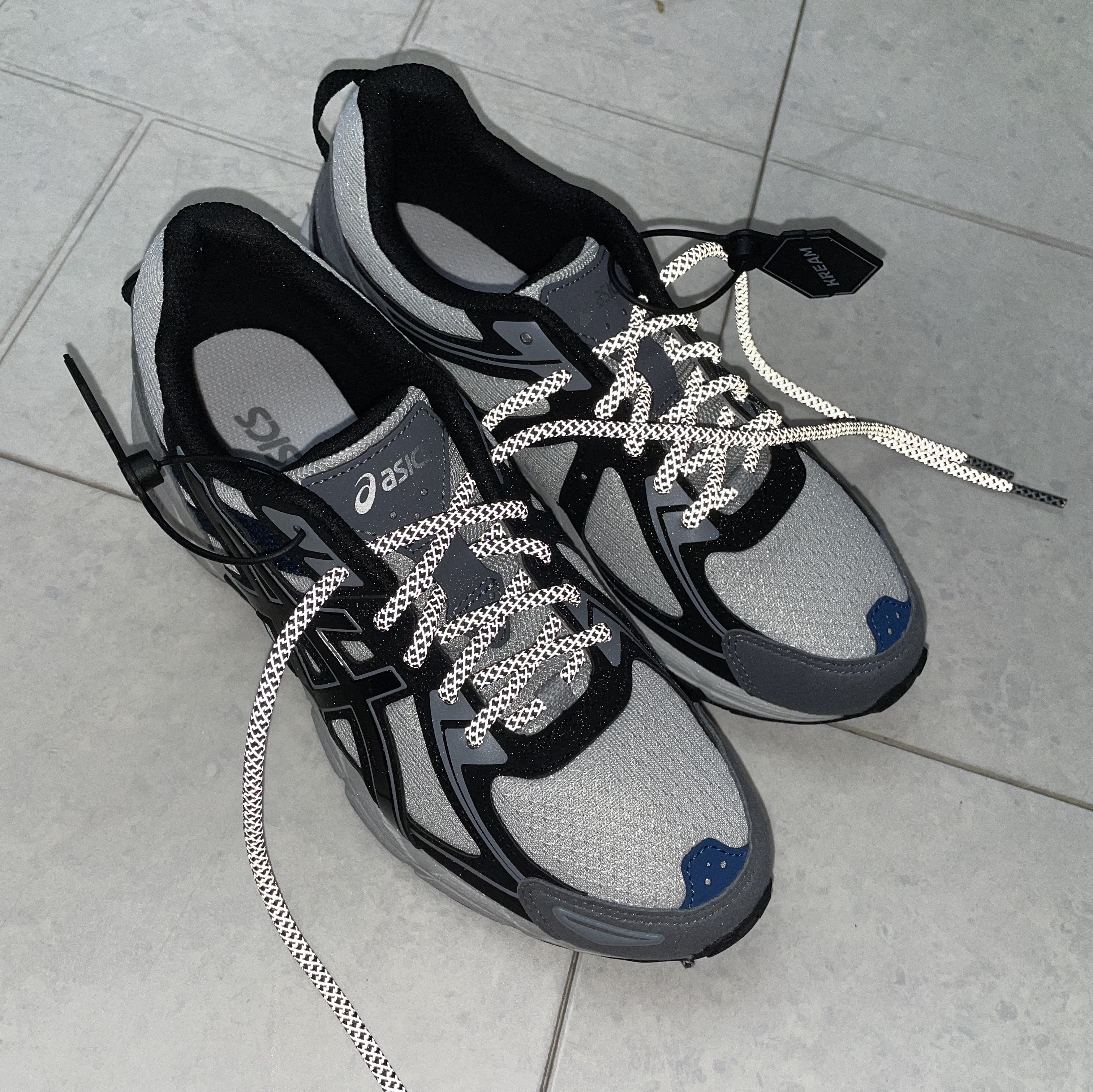 Asics Gel-Venture 6 SPS Glacier Grey 착용 스타일