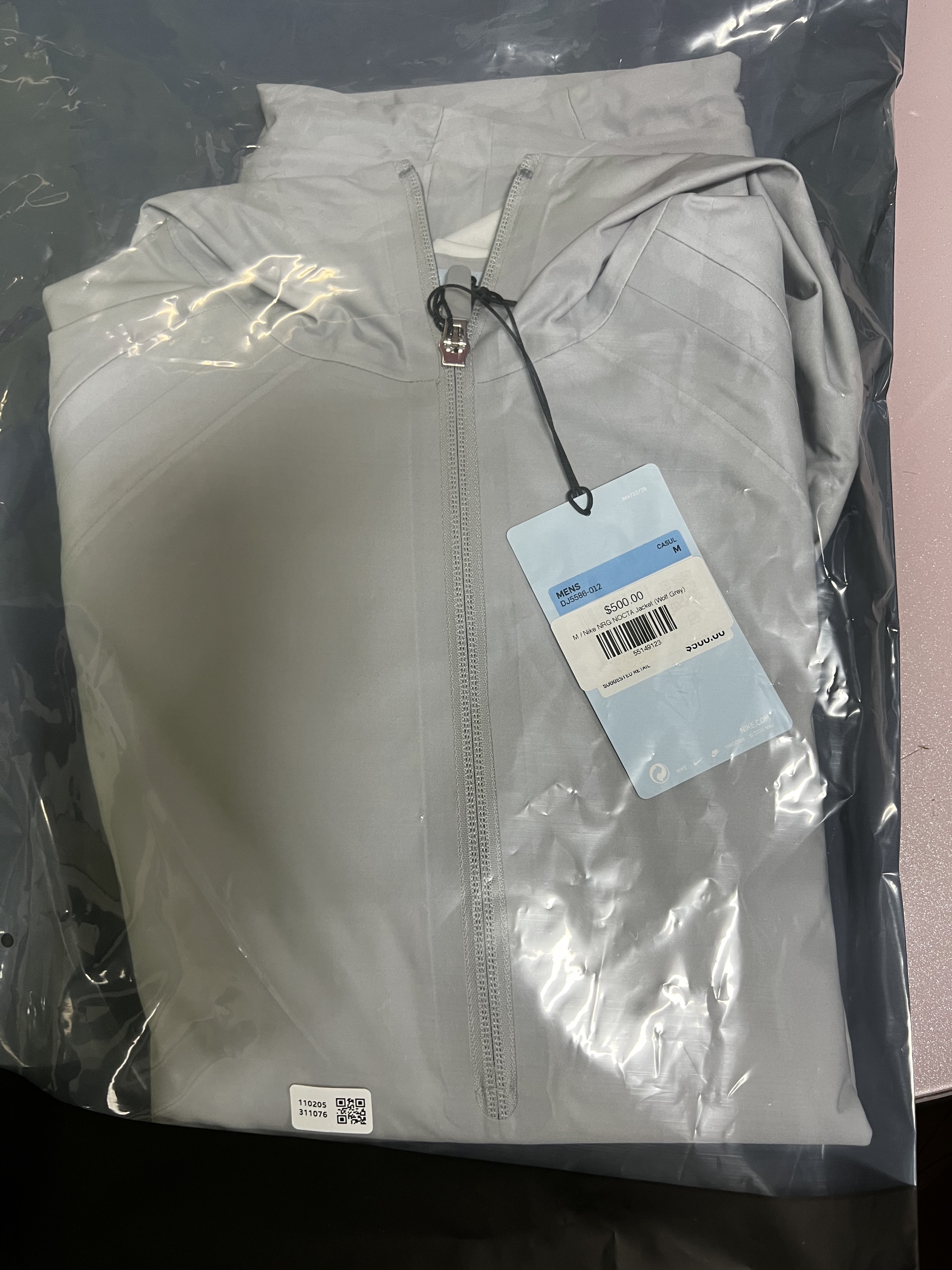 Nike x Drake Nocta Golf Jacket Grey - US/EU 착용 스타일