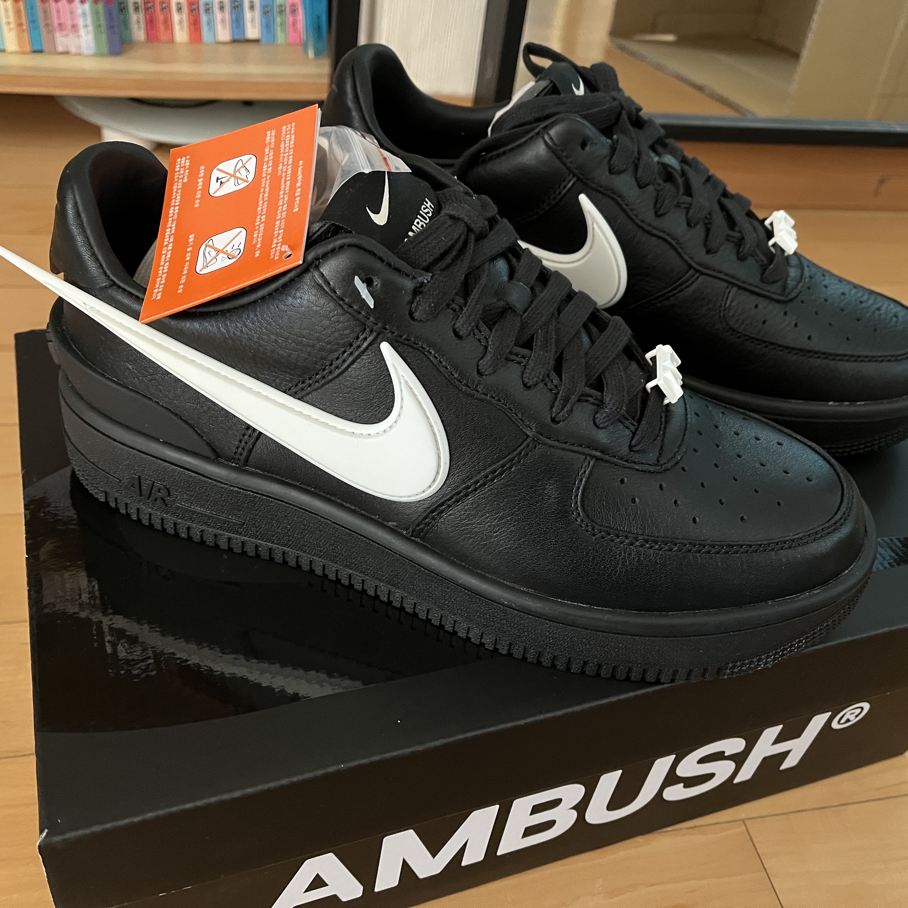 Nike x Ambush Air Force 1 Low SP Black 착용 스타일