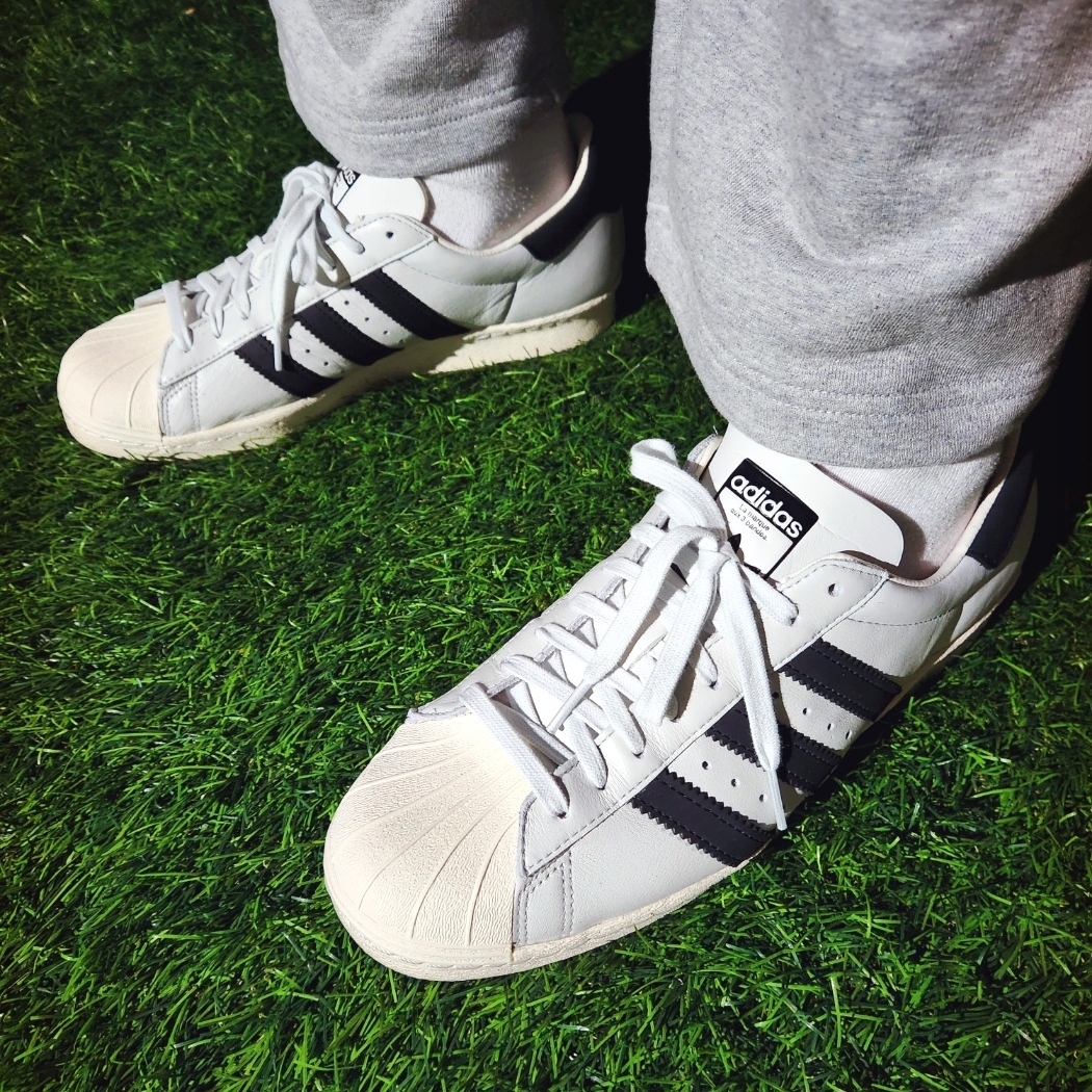 Adidas Superstar Recon White Black 착용 스타일 - 5