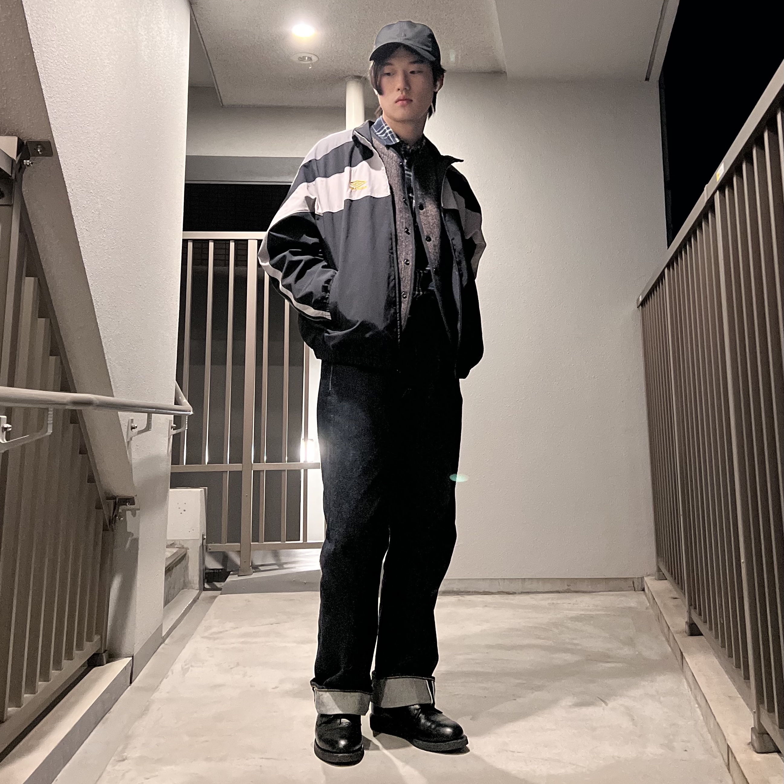 Supreme x Umbro Track Jacket Black - 23SS 착용 스타일 - 2