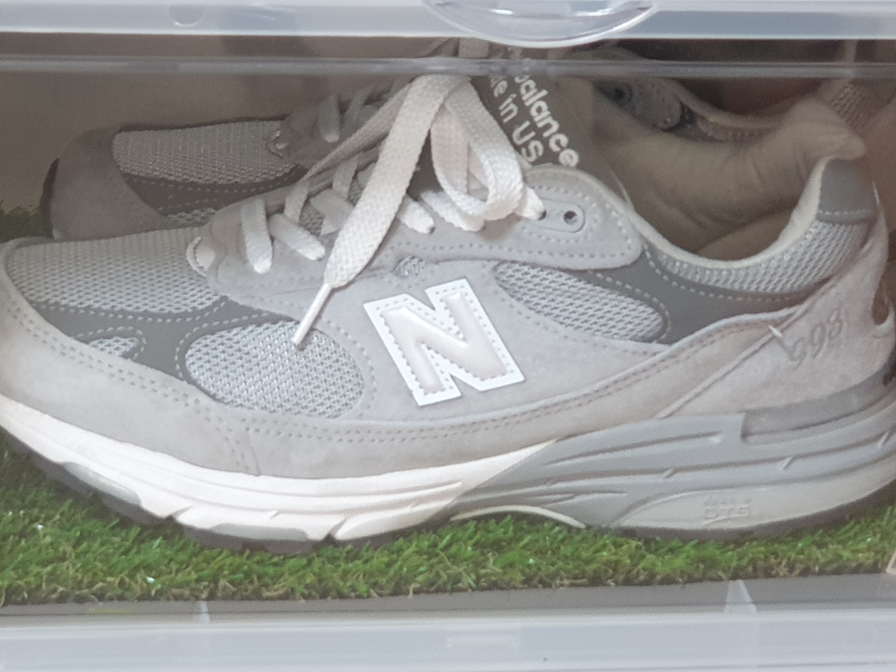 New Balance 993 Made in USA Grey - D Standard 착용 스타일