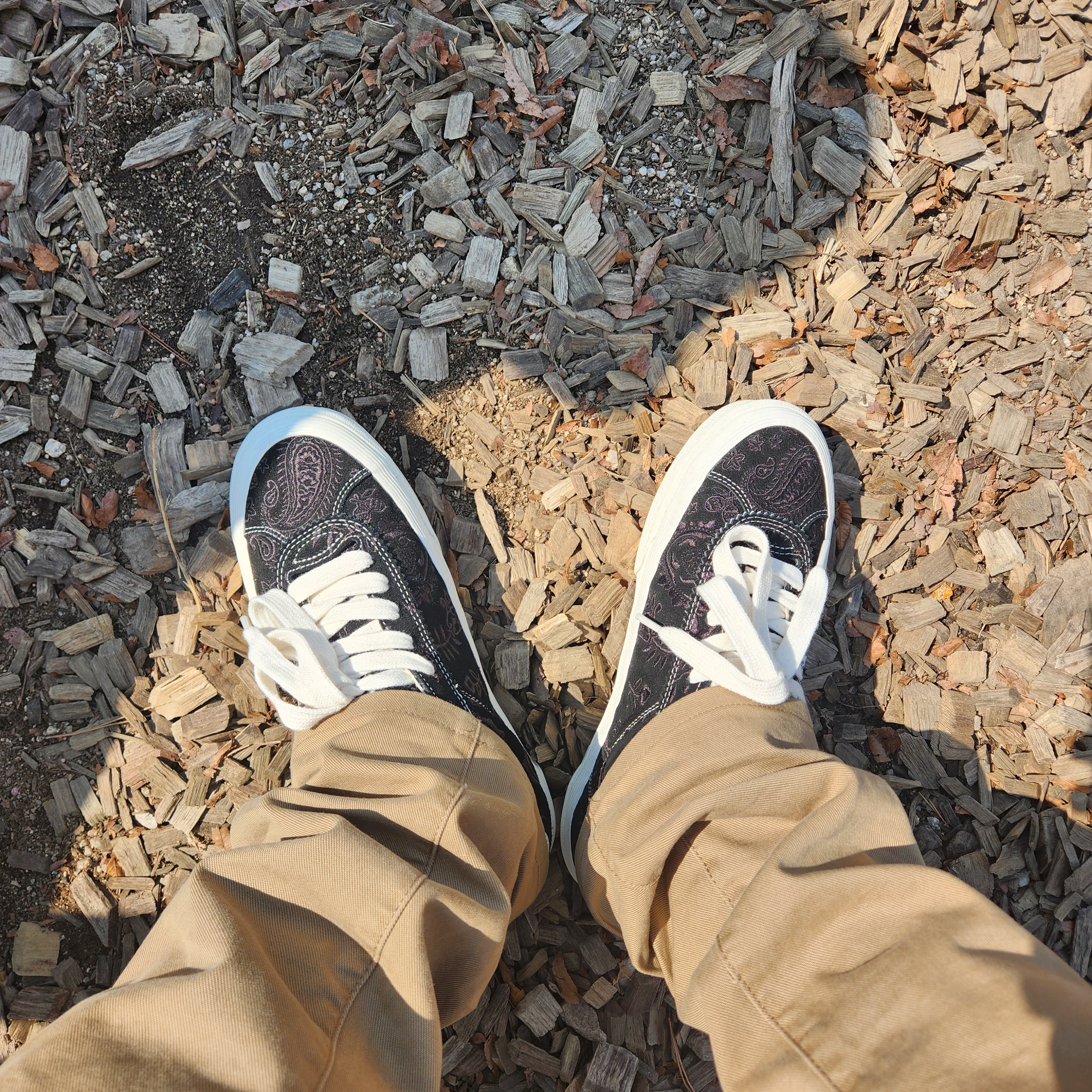 Vans x Anderson .Paak Epaak Sport DX Black Paisley 착용 스타일 - 2