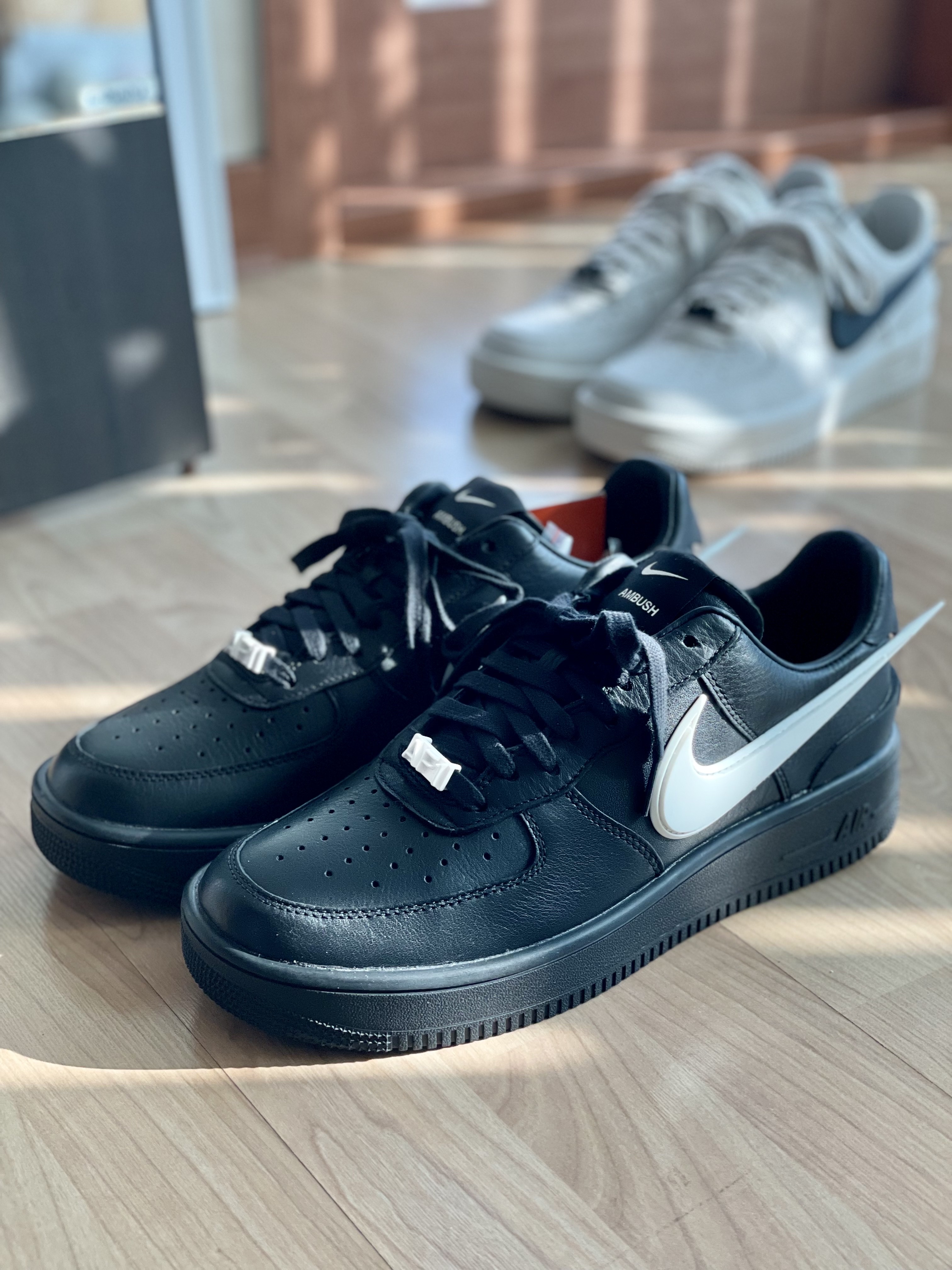 Nike x Ambush Air Force 1 Low SP Black 착용 스타일 - 1