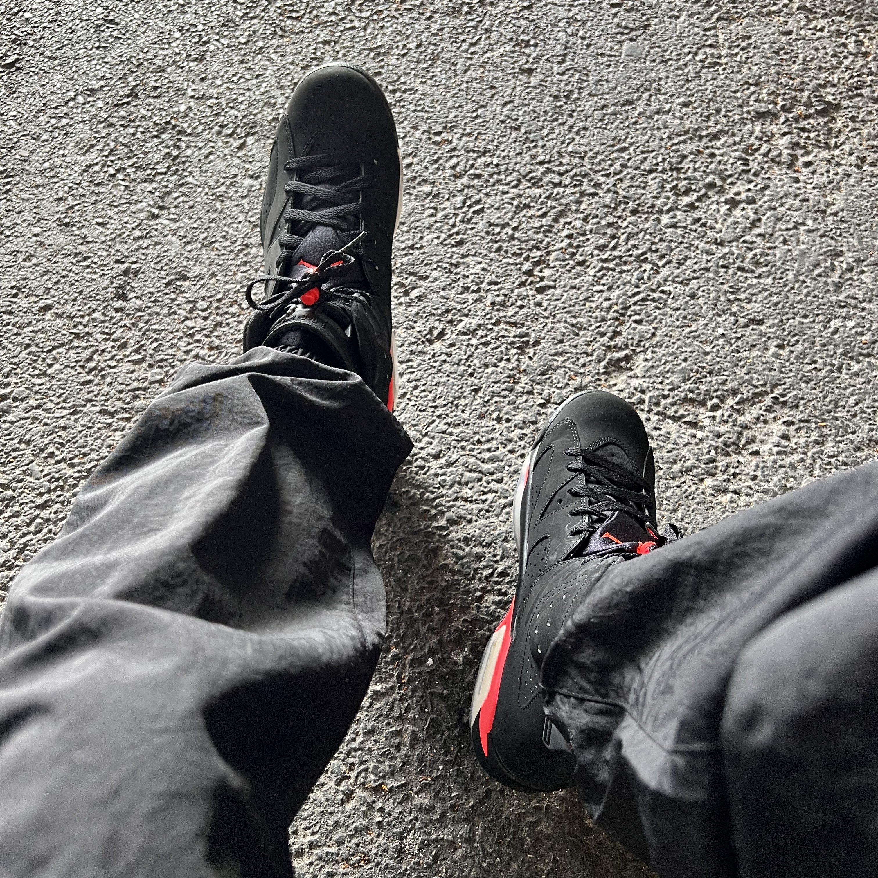 Jordan 6 Retro Infrared 2014 착용 스타일 - 2