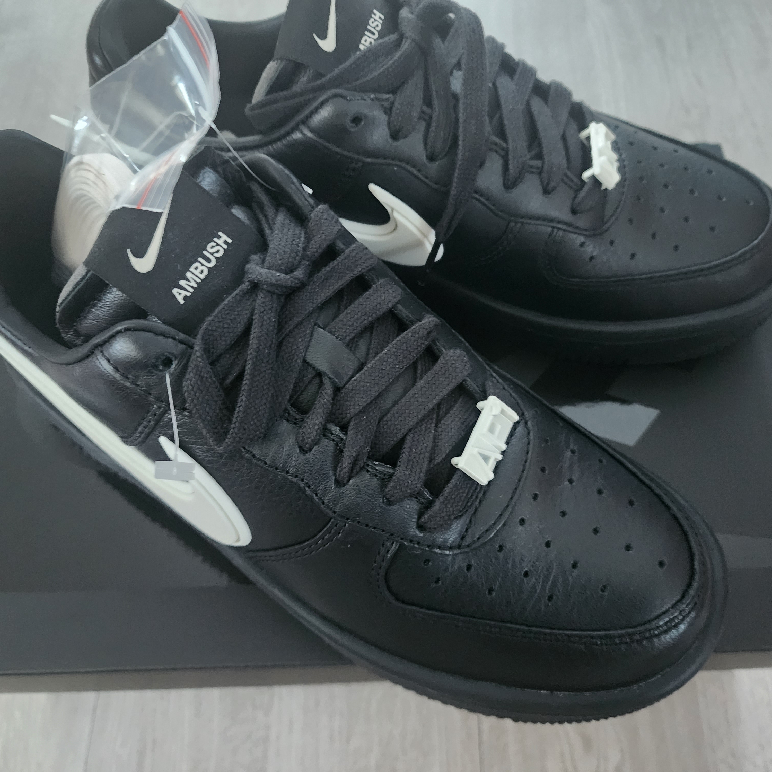 Nike x Ambush Air Force 1 Low SP Black 착용 스타일